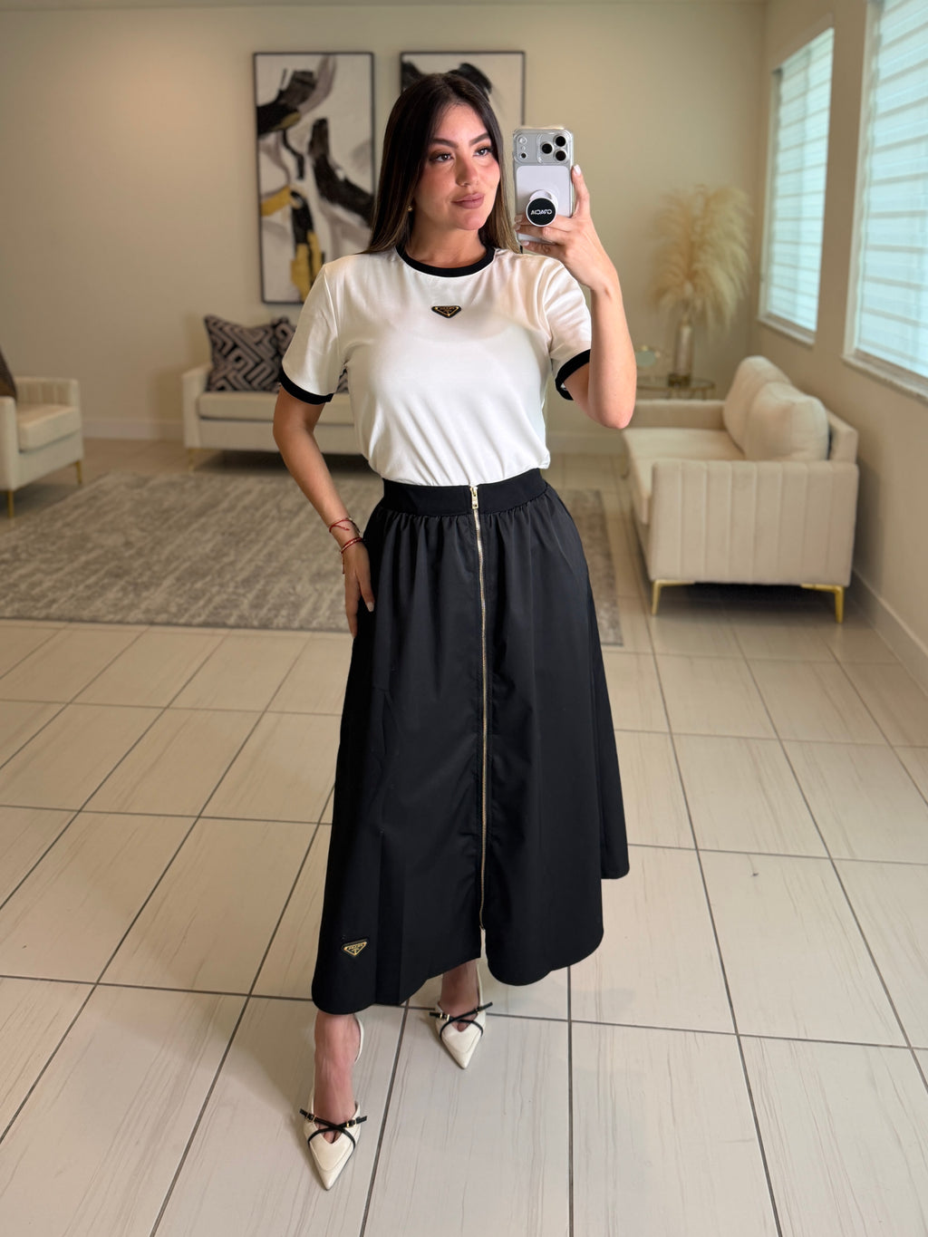 Iconic Obsession Midi Skirt Set