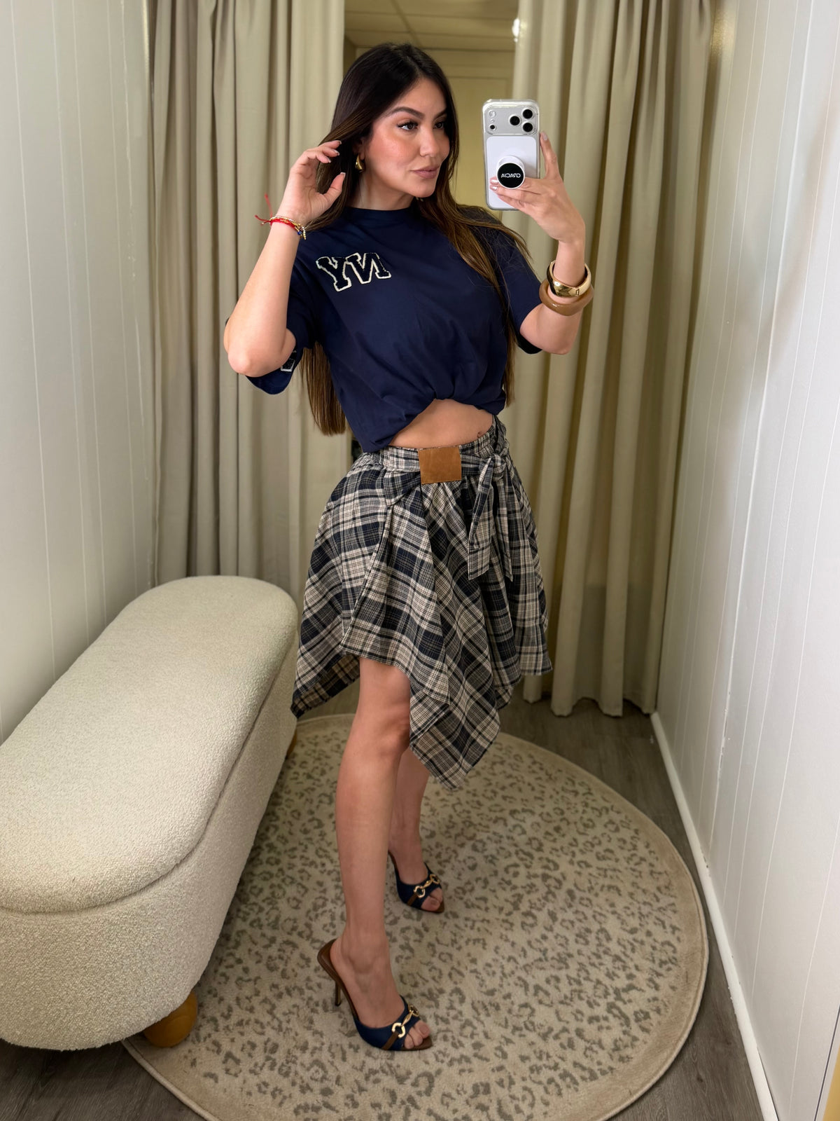 New York Varsity Navy Blue Tshirt