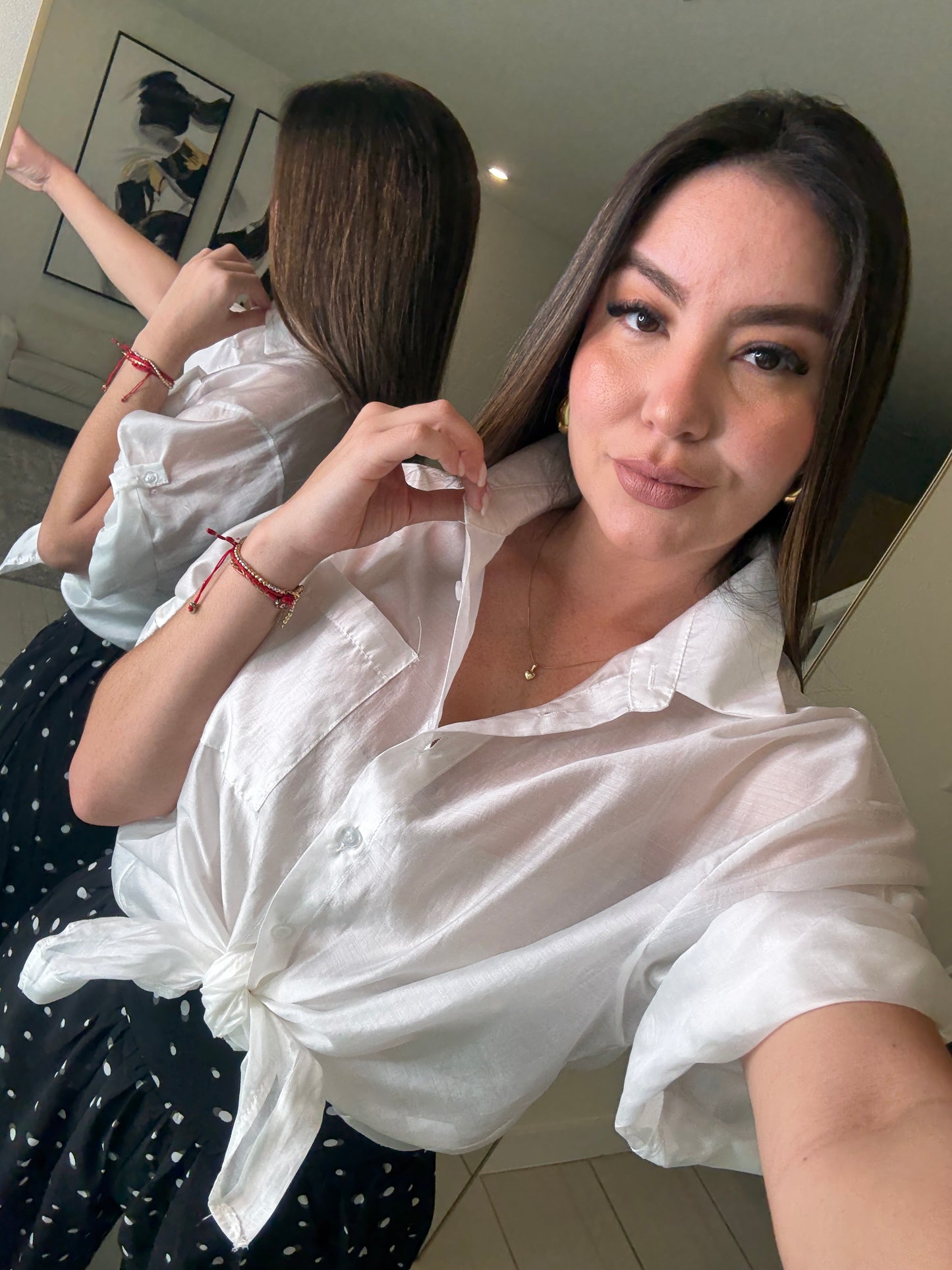 Eclipse Harmony White Shirt