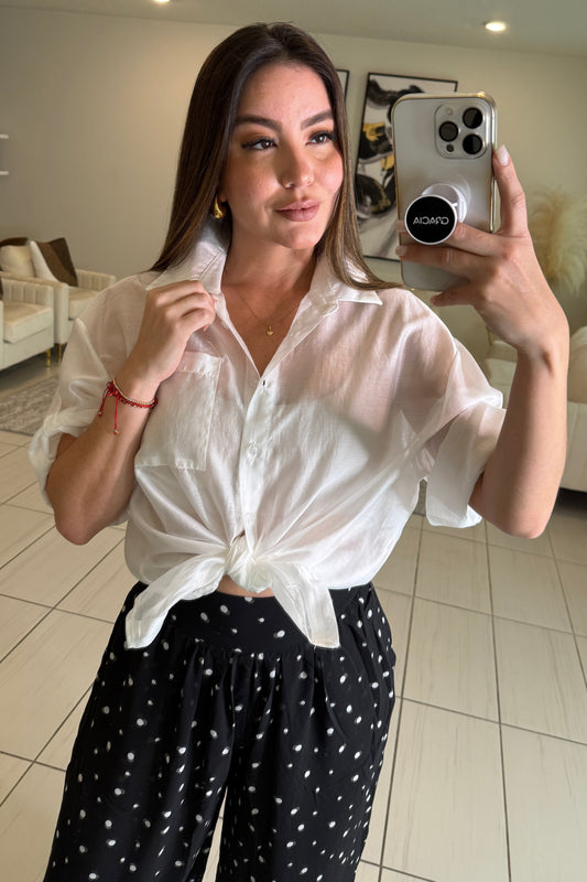 Eclipse Harmony White Shirt