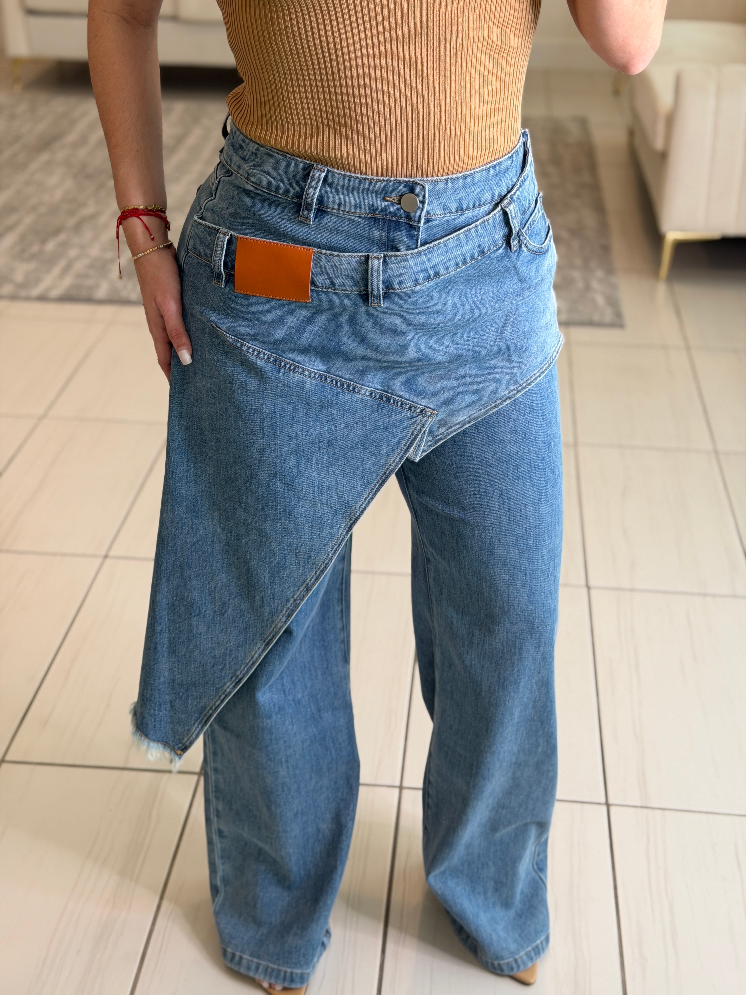 Empowered Feeling Denim Pants