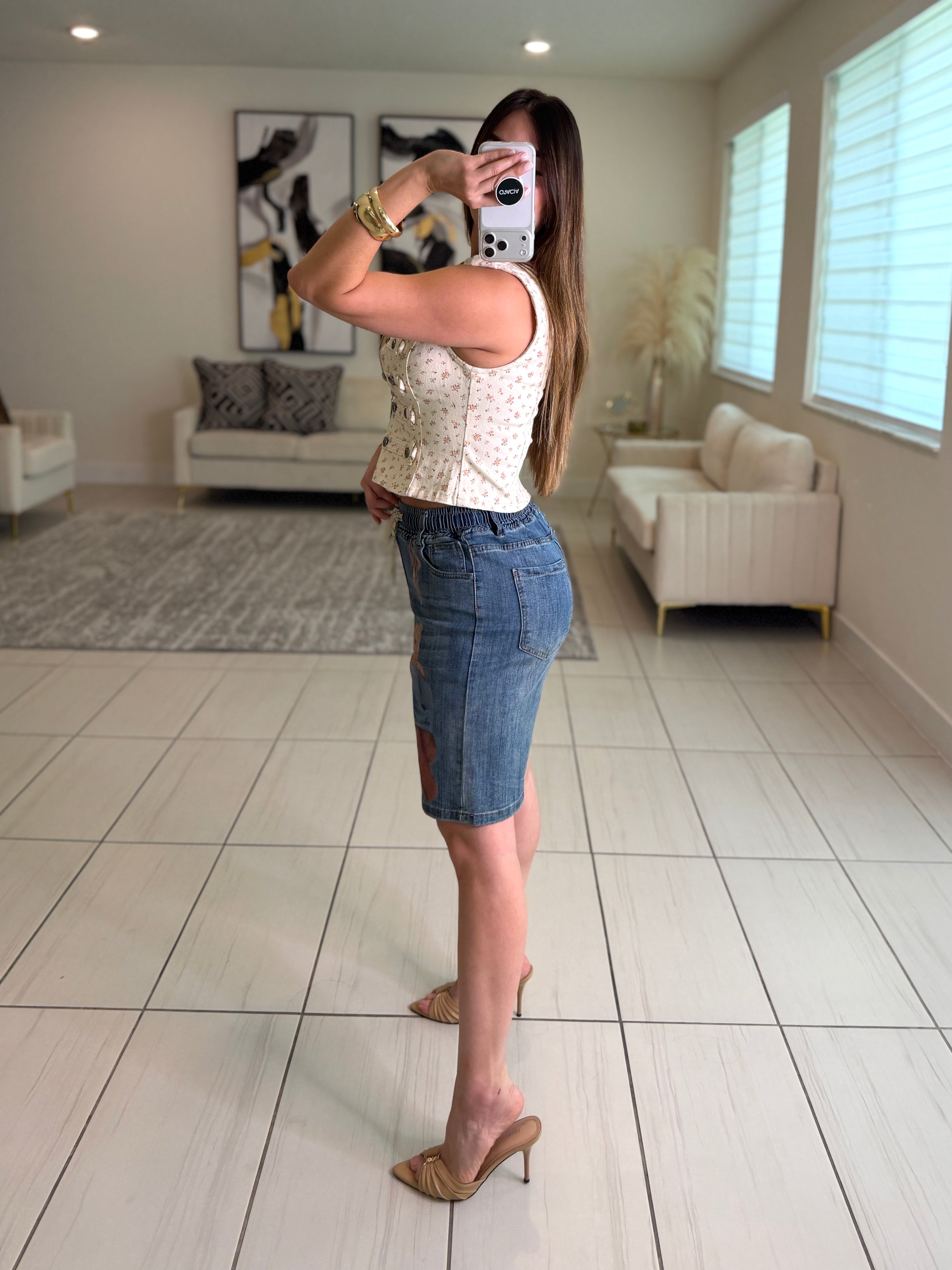 Bear Muse Denim Shorts