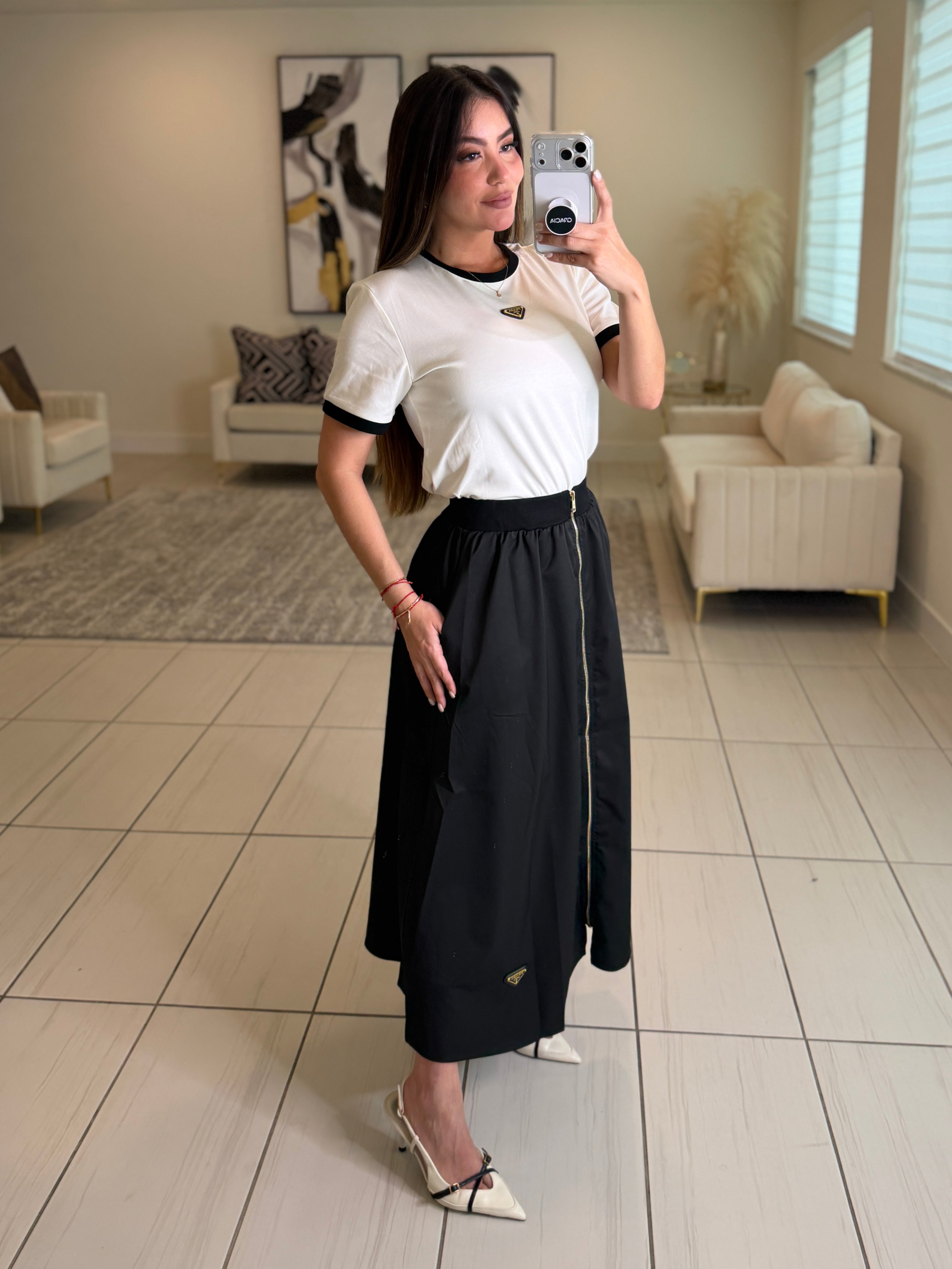 Iconic Obsession Midi Skirt Set