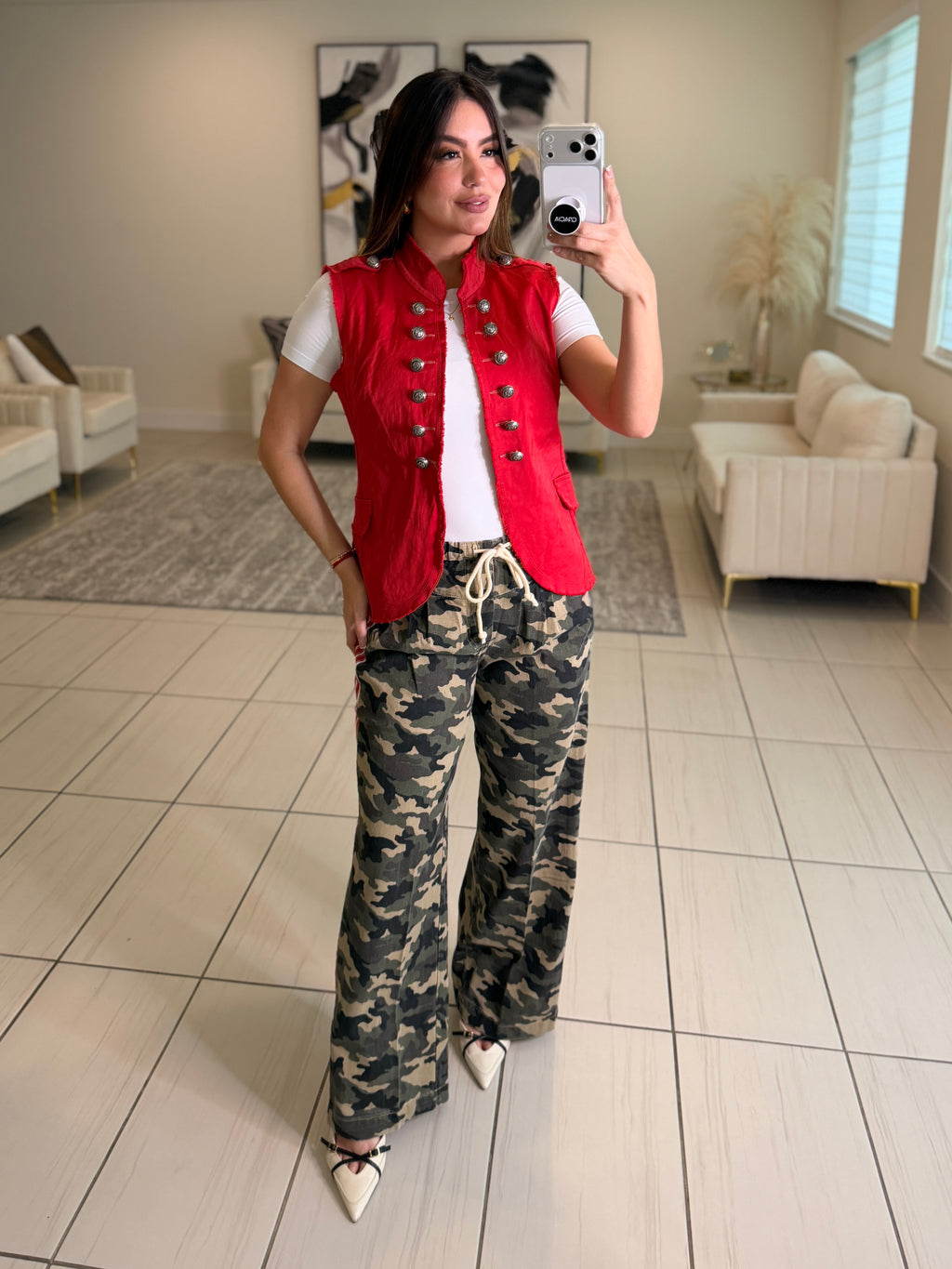 Napoleon Red Vest Jacket