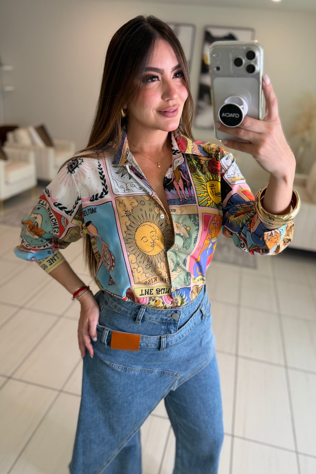 Magical Colorful Shirt Top
