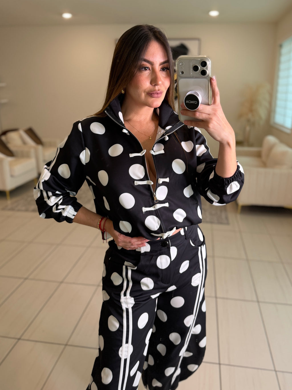 Oriental Polka Muse Black Set