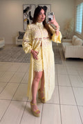 Soleil Yellow Shorts Set