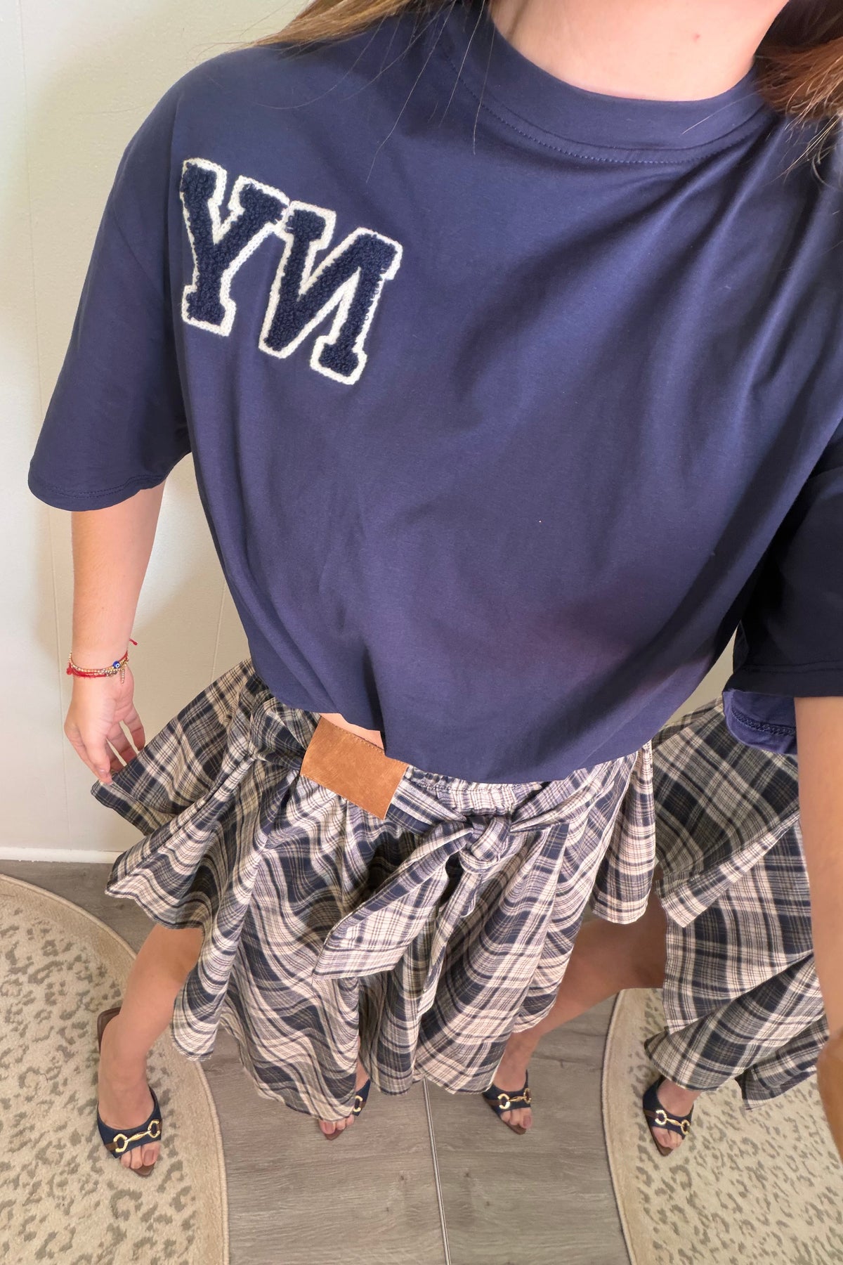 New York Varsity Navy Blue Tshirt