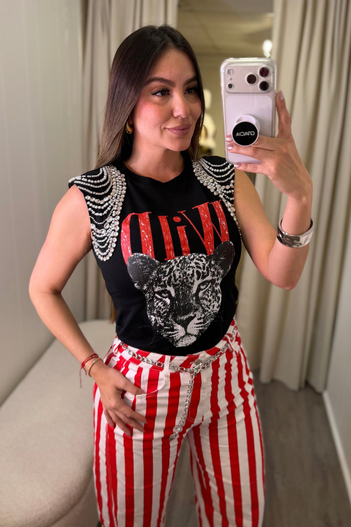 Wild Rockstar Black Top