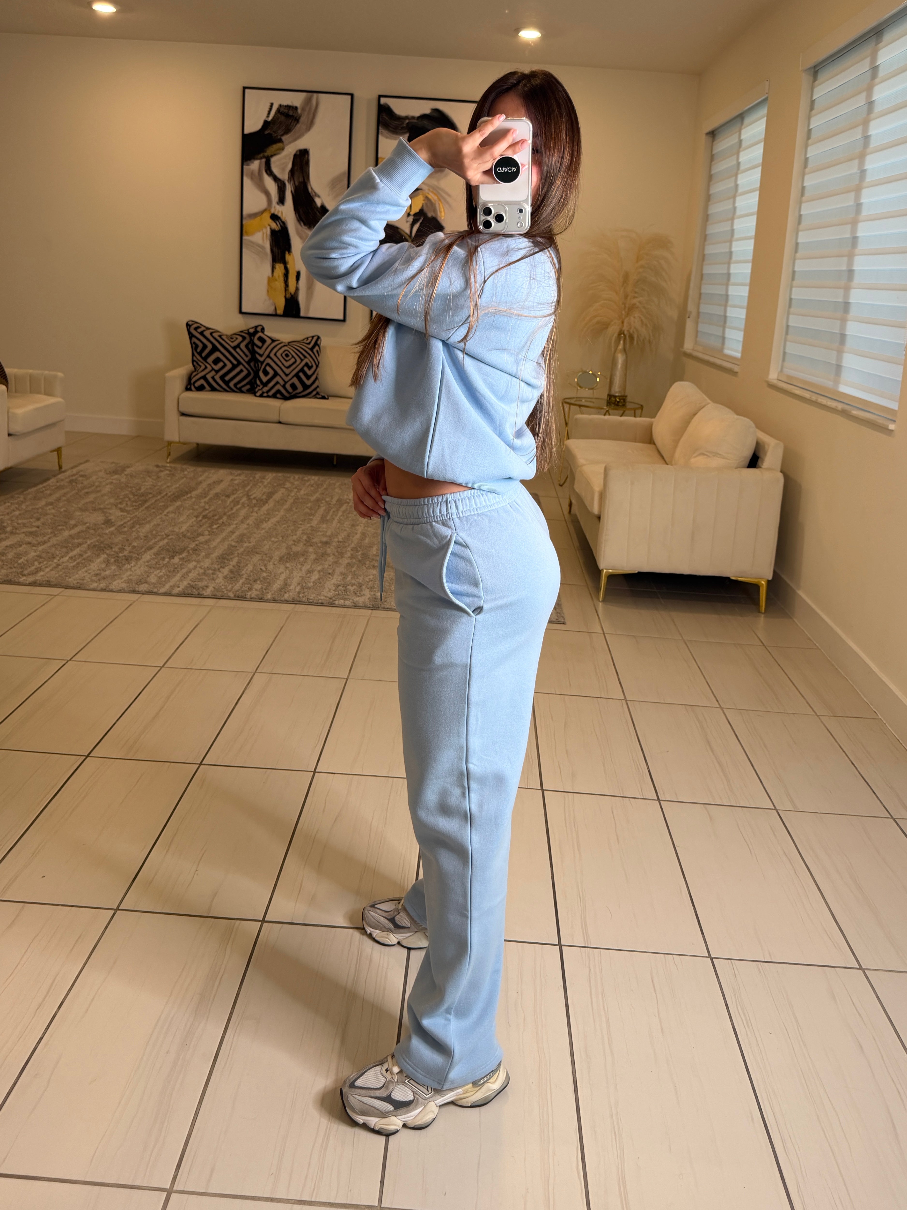 Serenity Halo Light Blue Pant Set