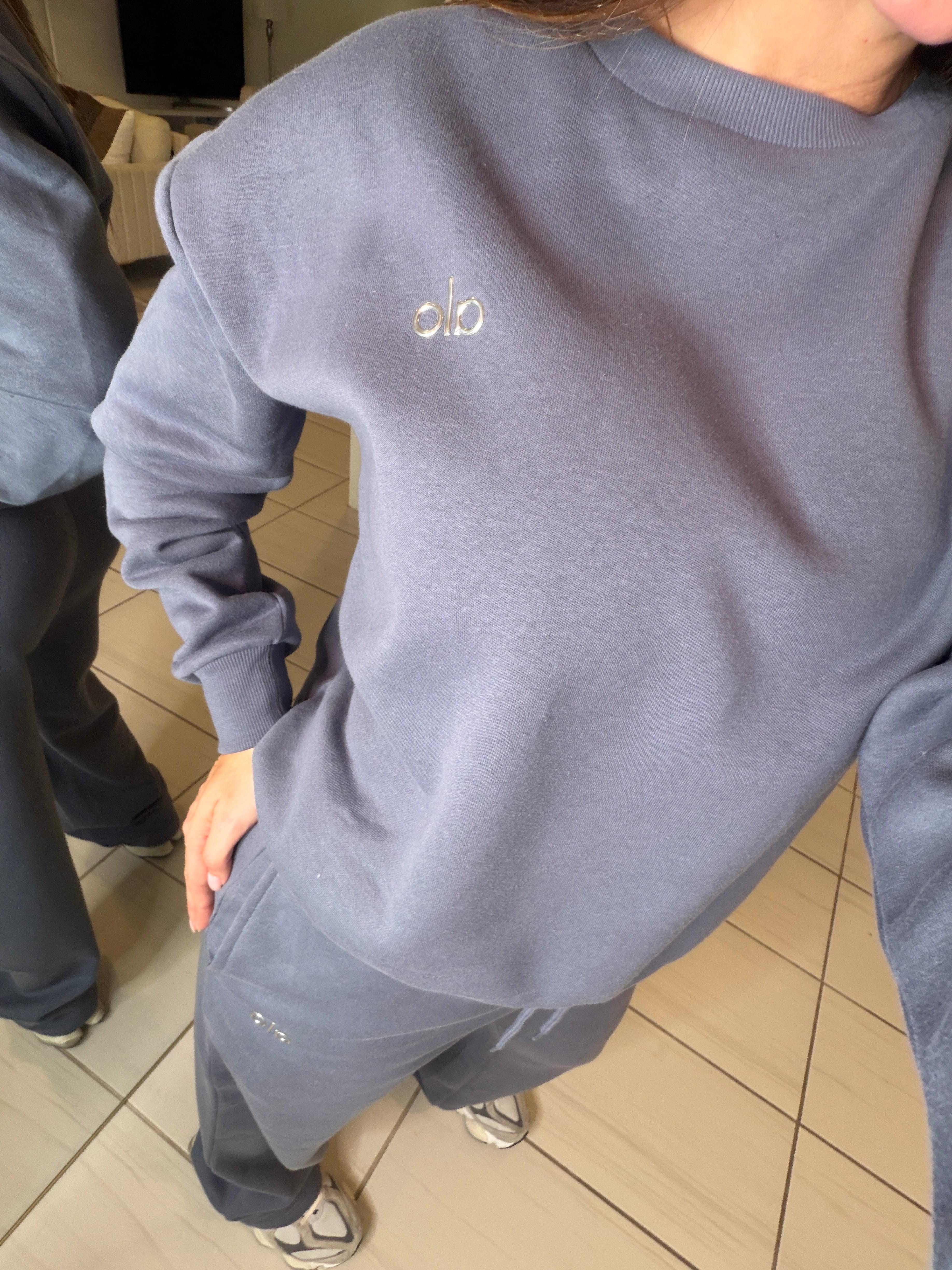 Serenity Halo Dark Gray Pant Set