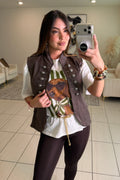 Napoleon Brown Vest Jacket