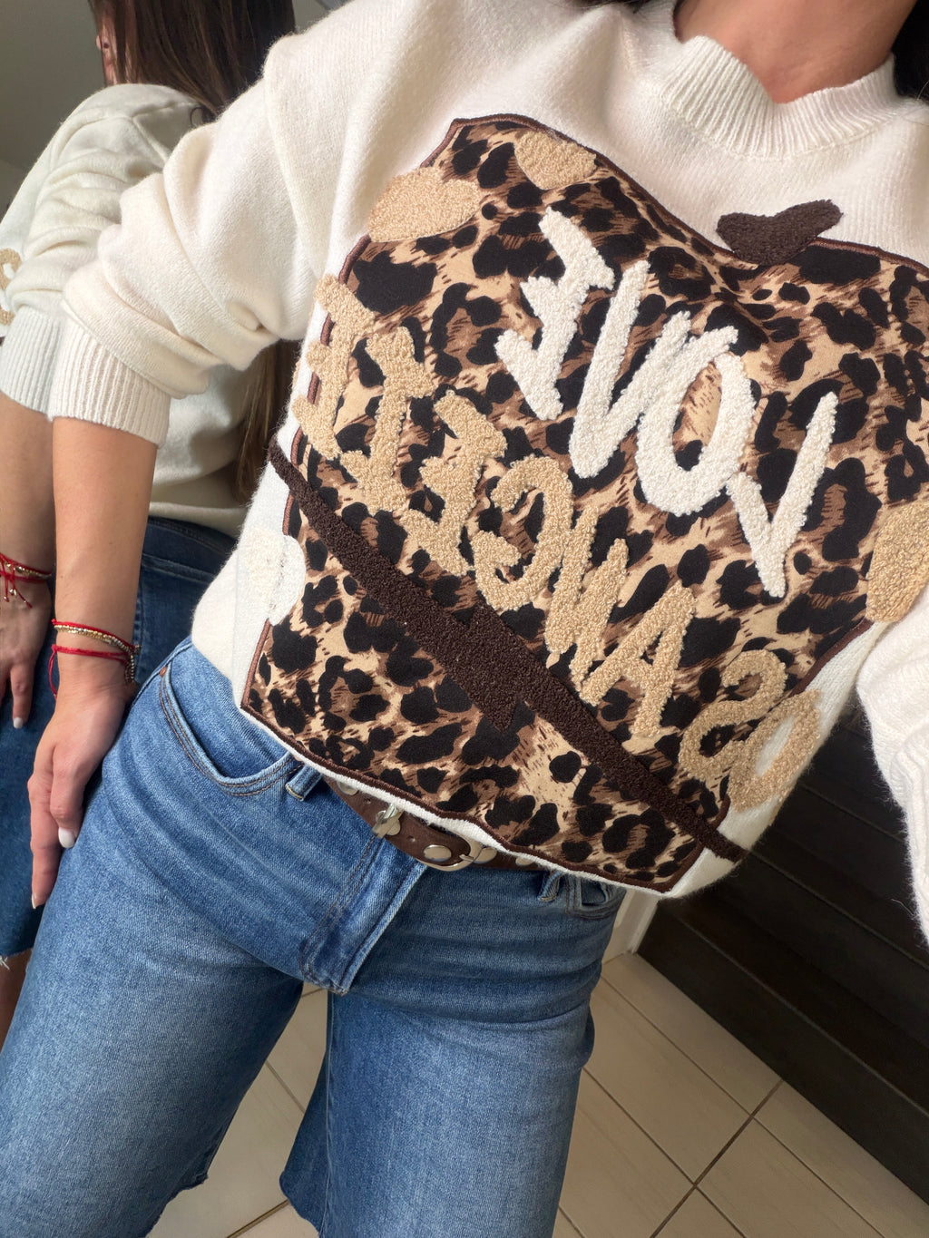 Los Angeles Style Beige Sweater