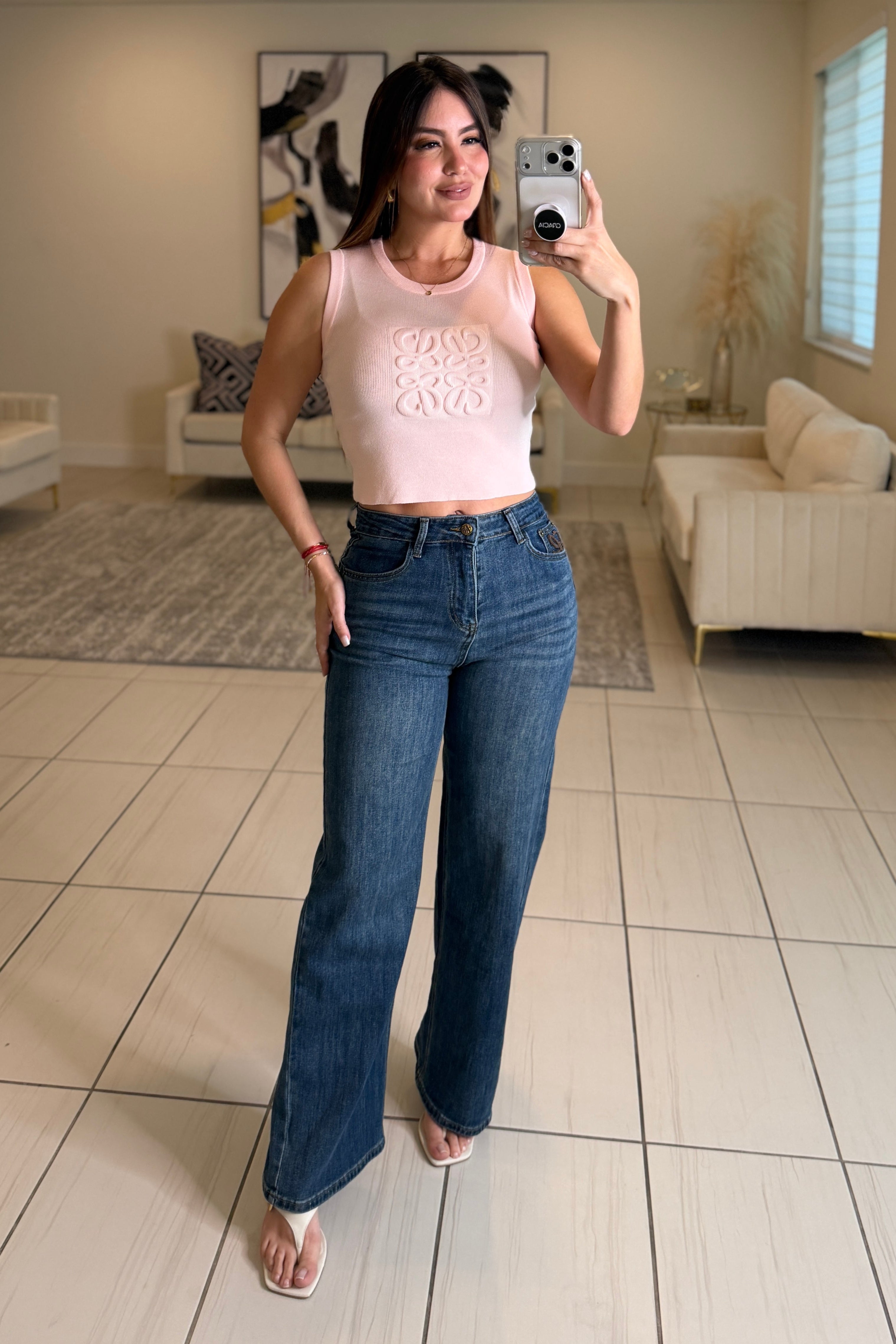 Iconic Allure Denim Pants