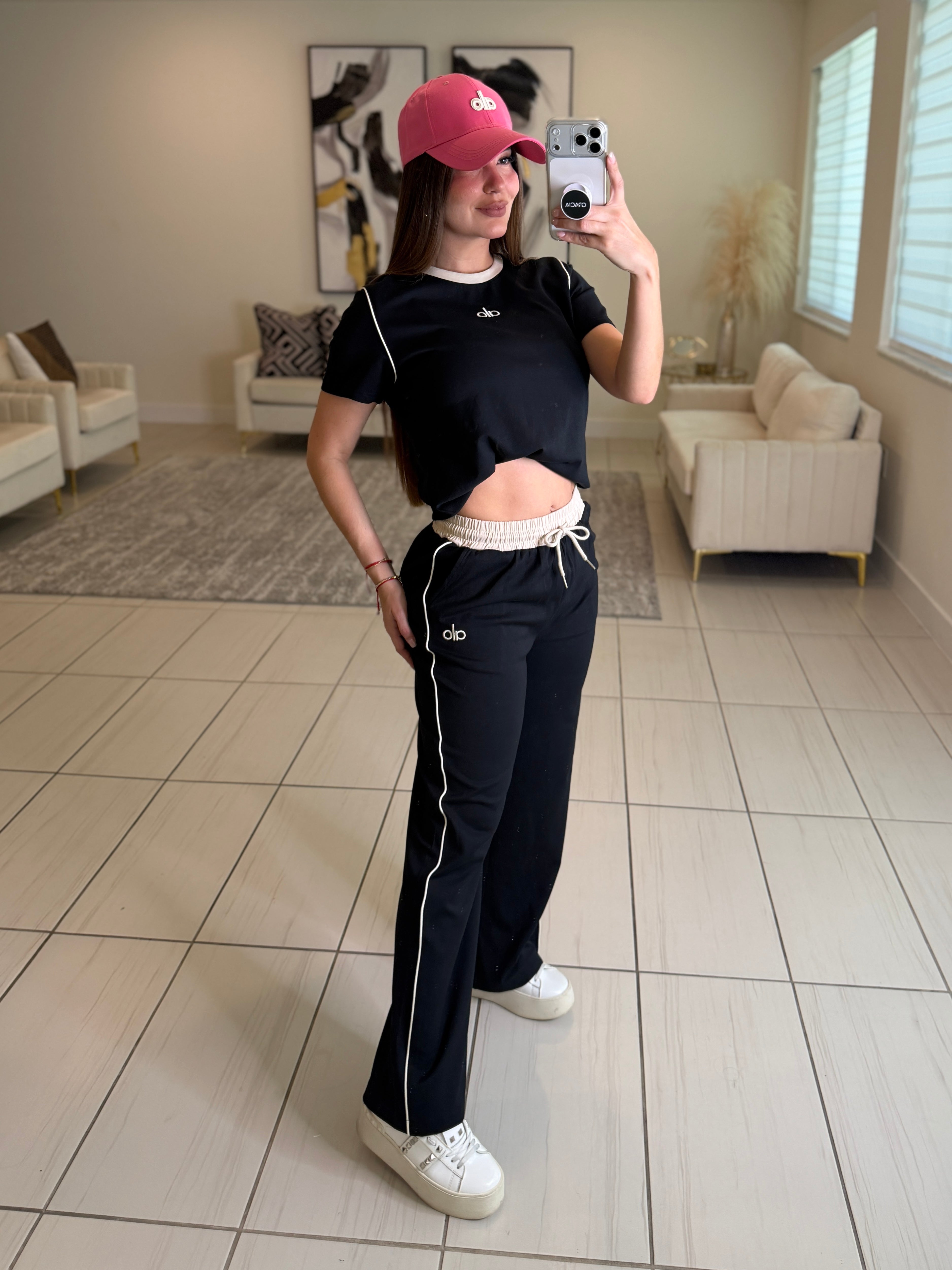 Dreamlight Halo Black Pant Set