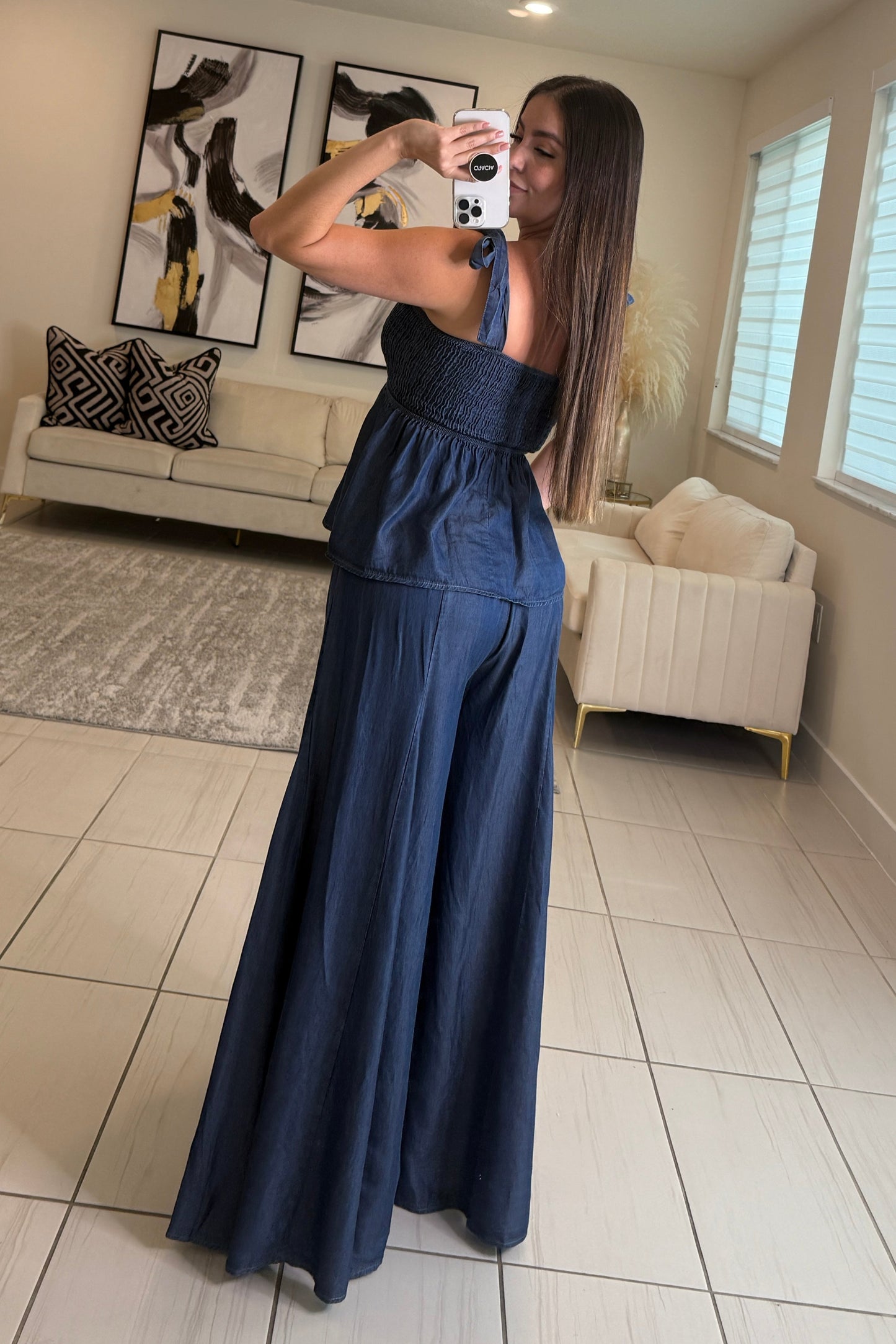 Edit Soft Denim Top