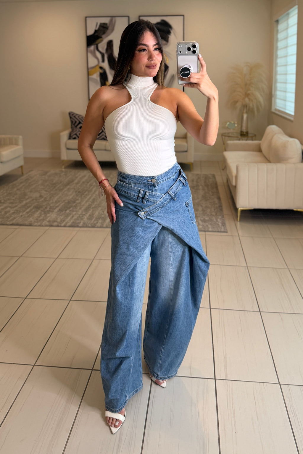 Tactical Edge Blue Denim Pants