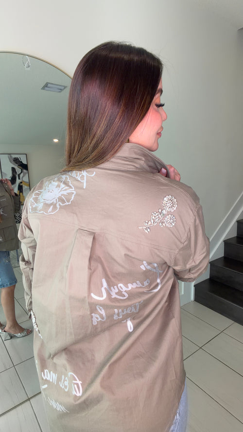 Mon Amour Green Jacket