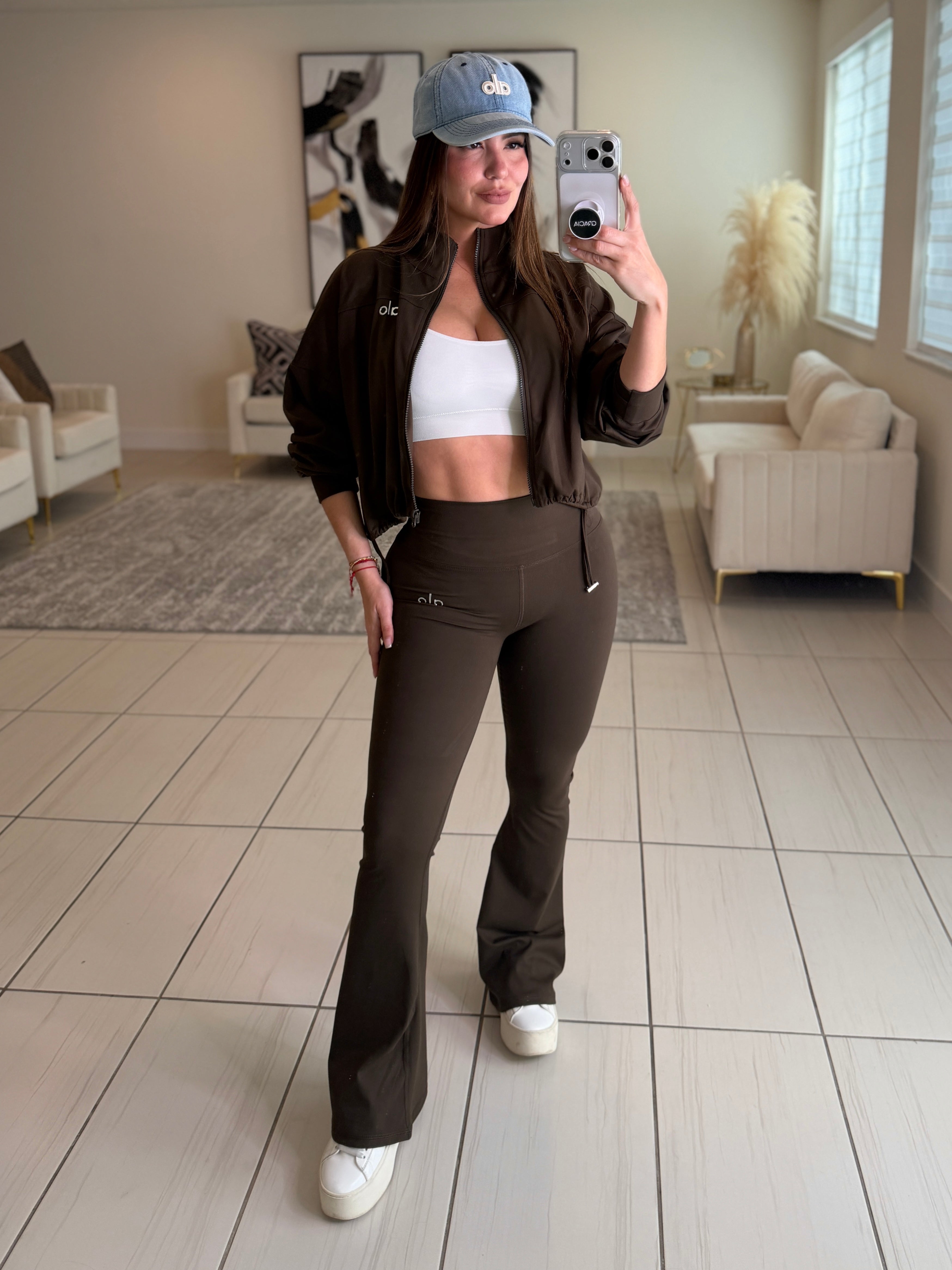 Softsculpt Halo Brown Pants Set