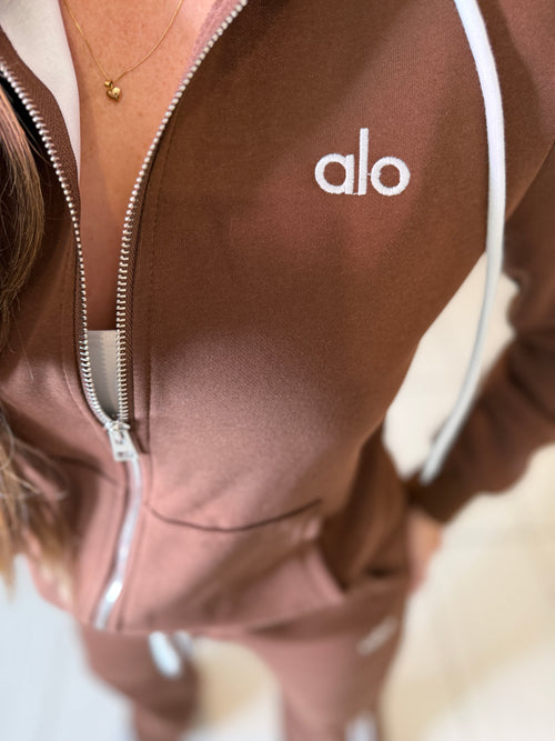 Iconic Stripes Halo Brown Pant Set