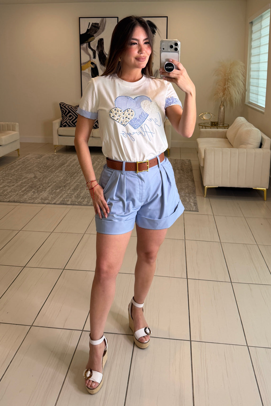 Divine Incantation Blue Short