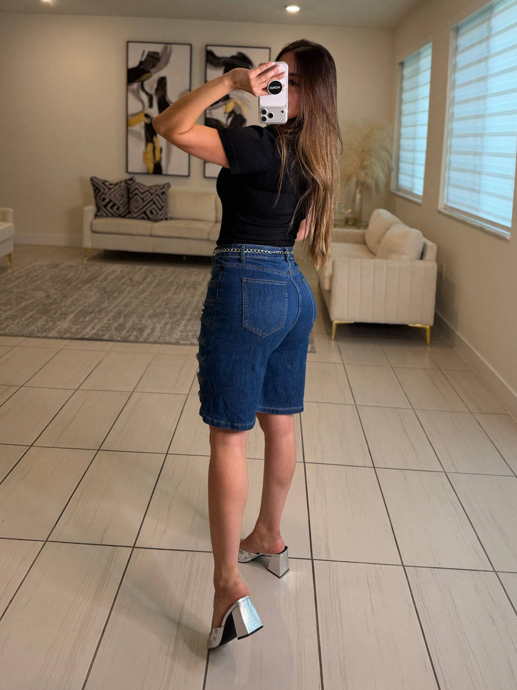 Napoleon Denim Shorts