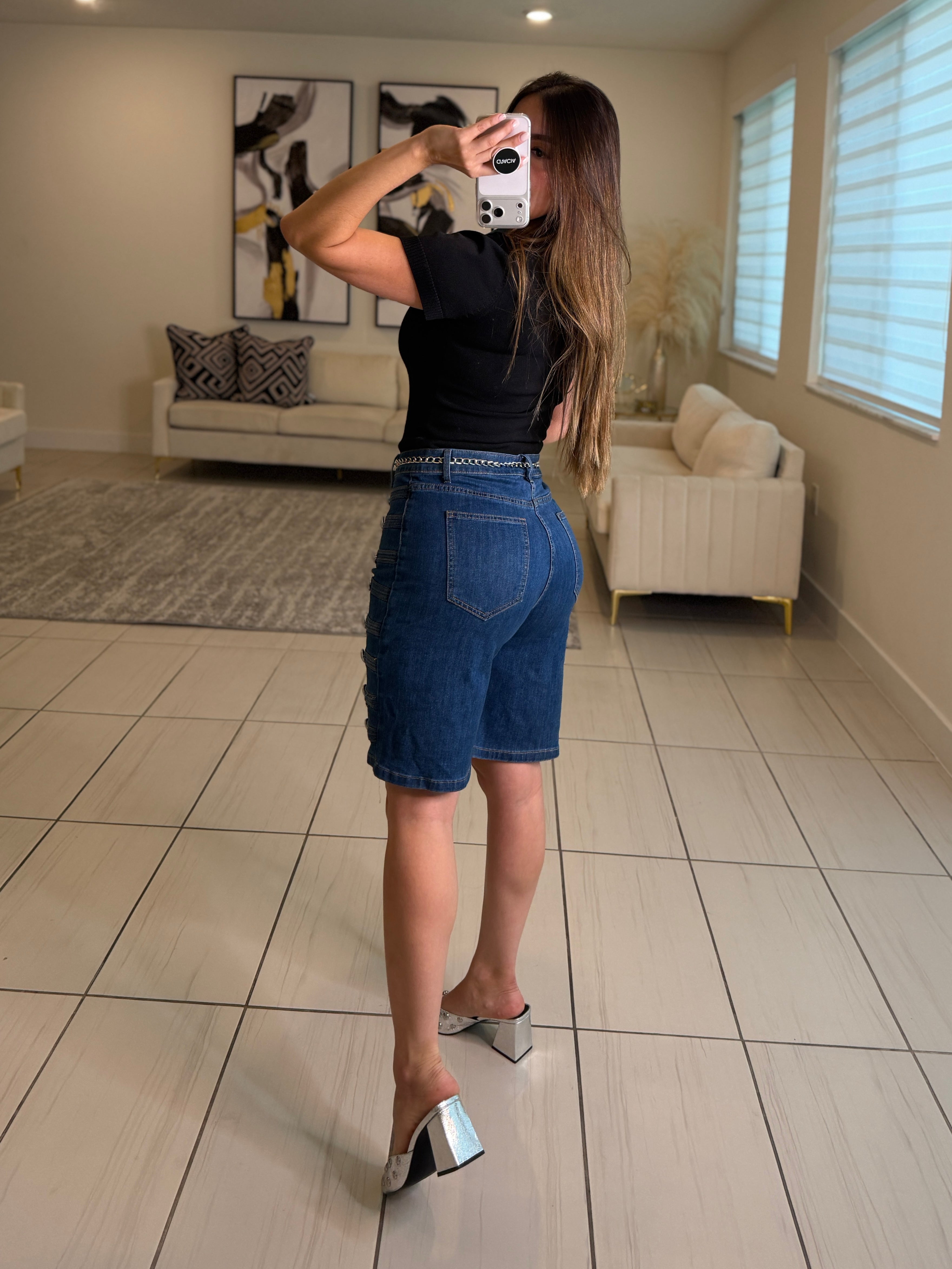 Napoleon Denim Shorts