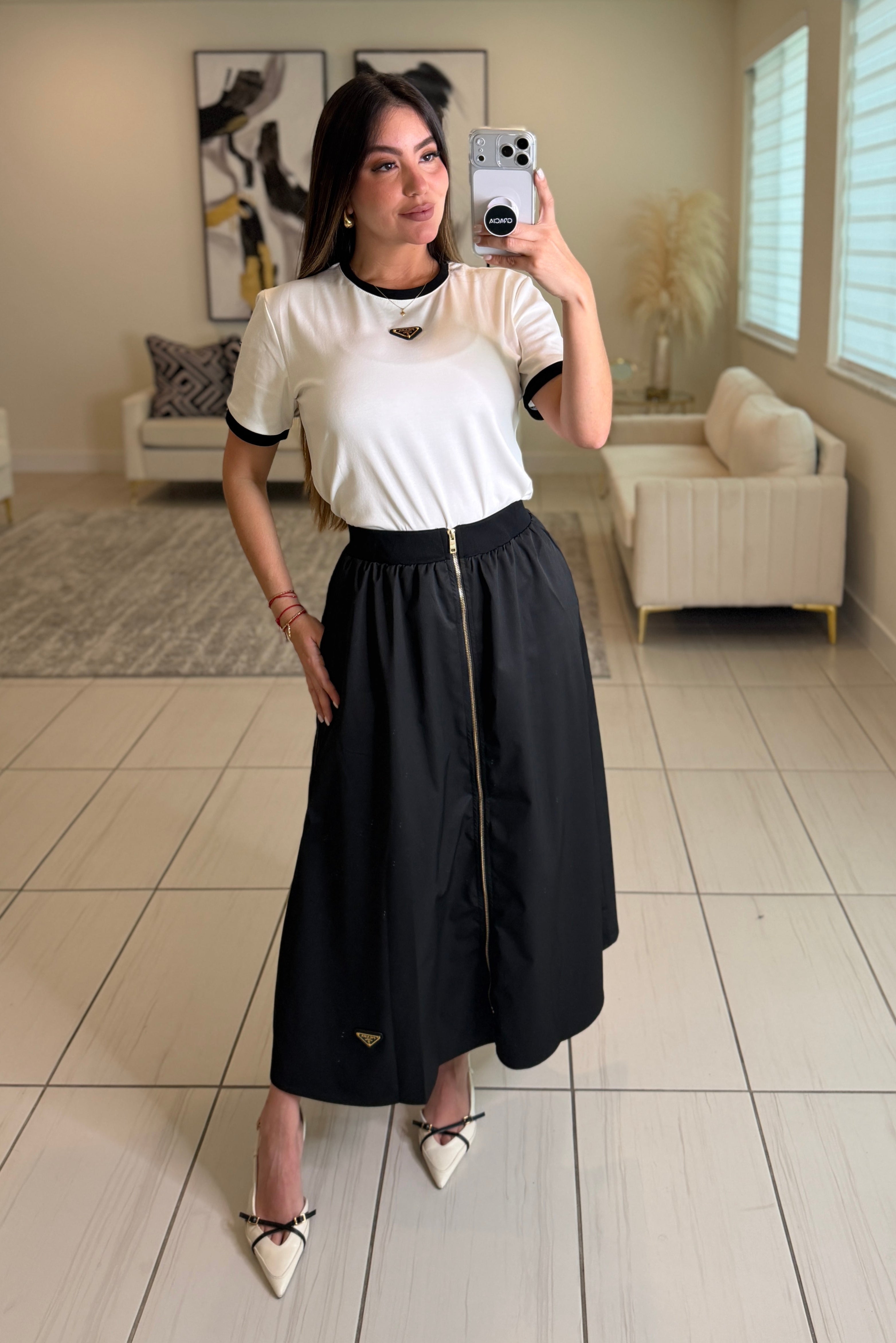 Iconic Obsession Midi Skirt Set