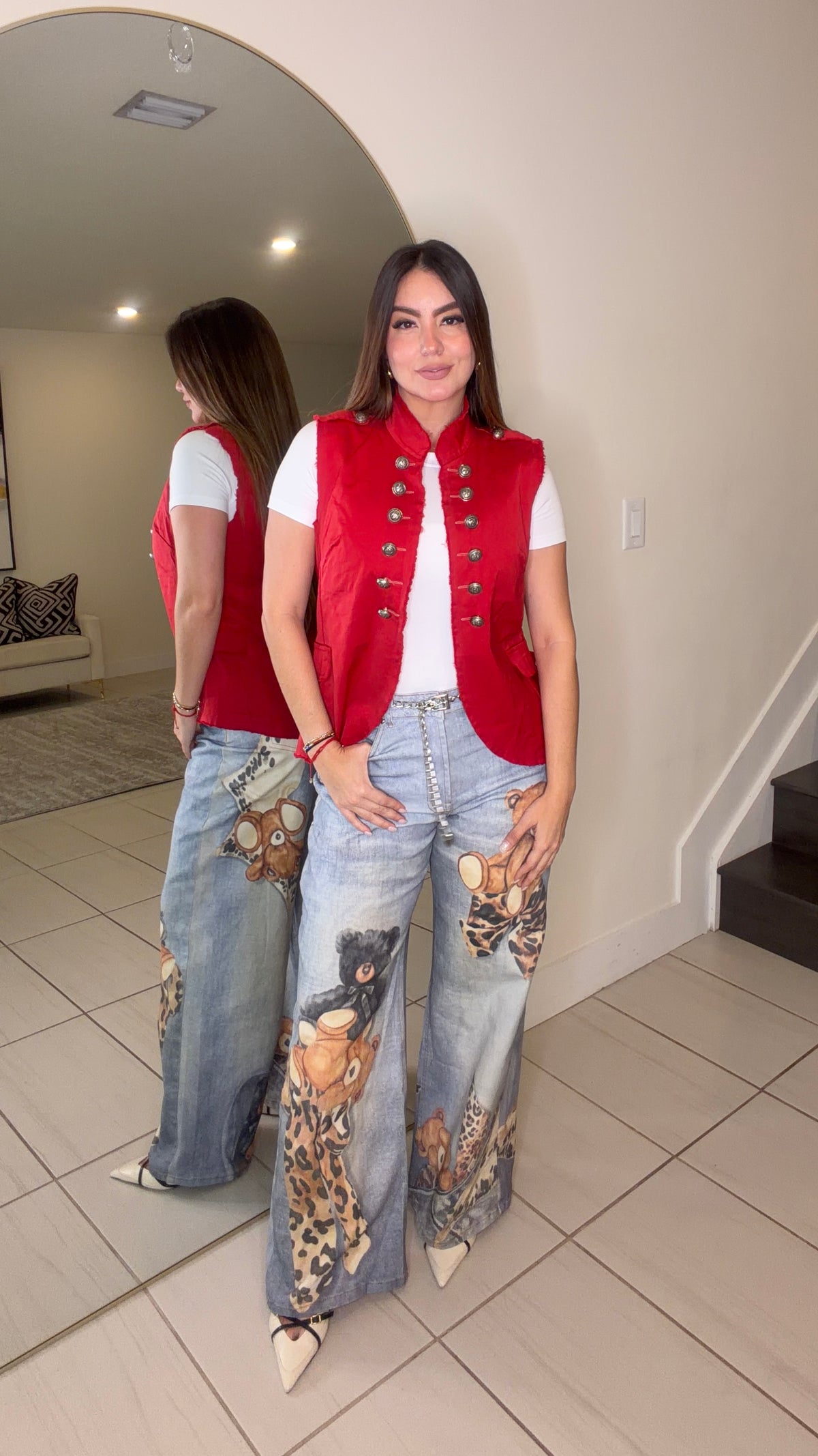 Charming Leopard Printed Pants