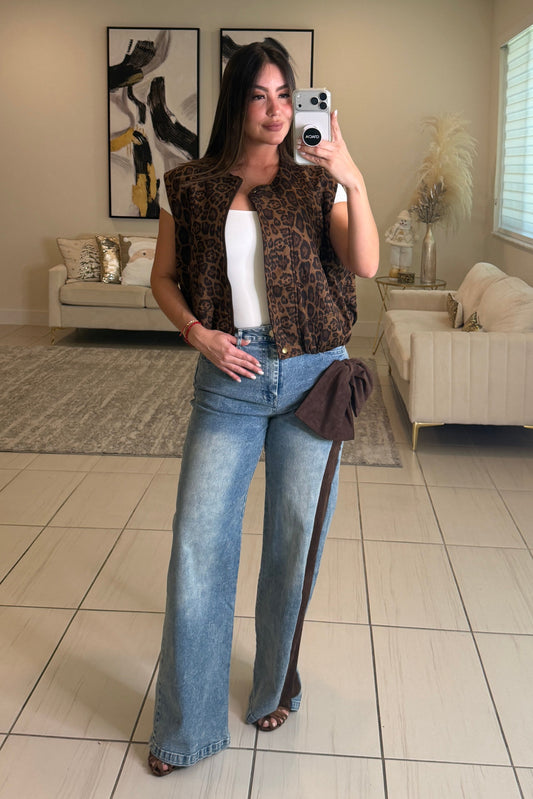 In Demand Velvet Leopard Print Jacket