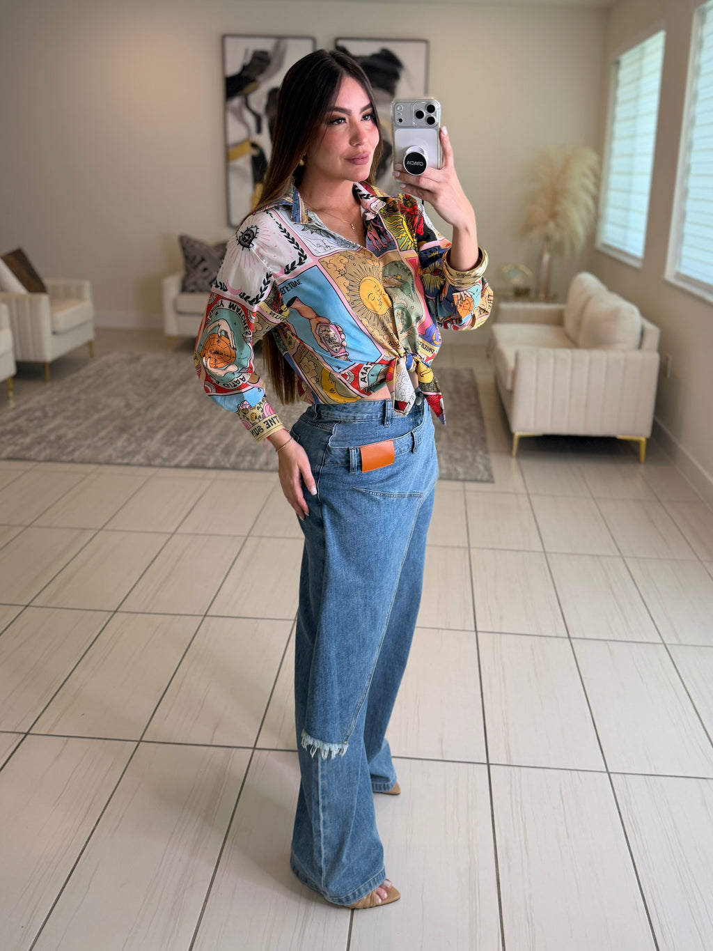 Magical Colorful Shirt Top
