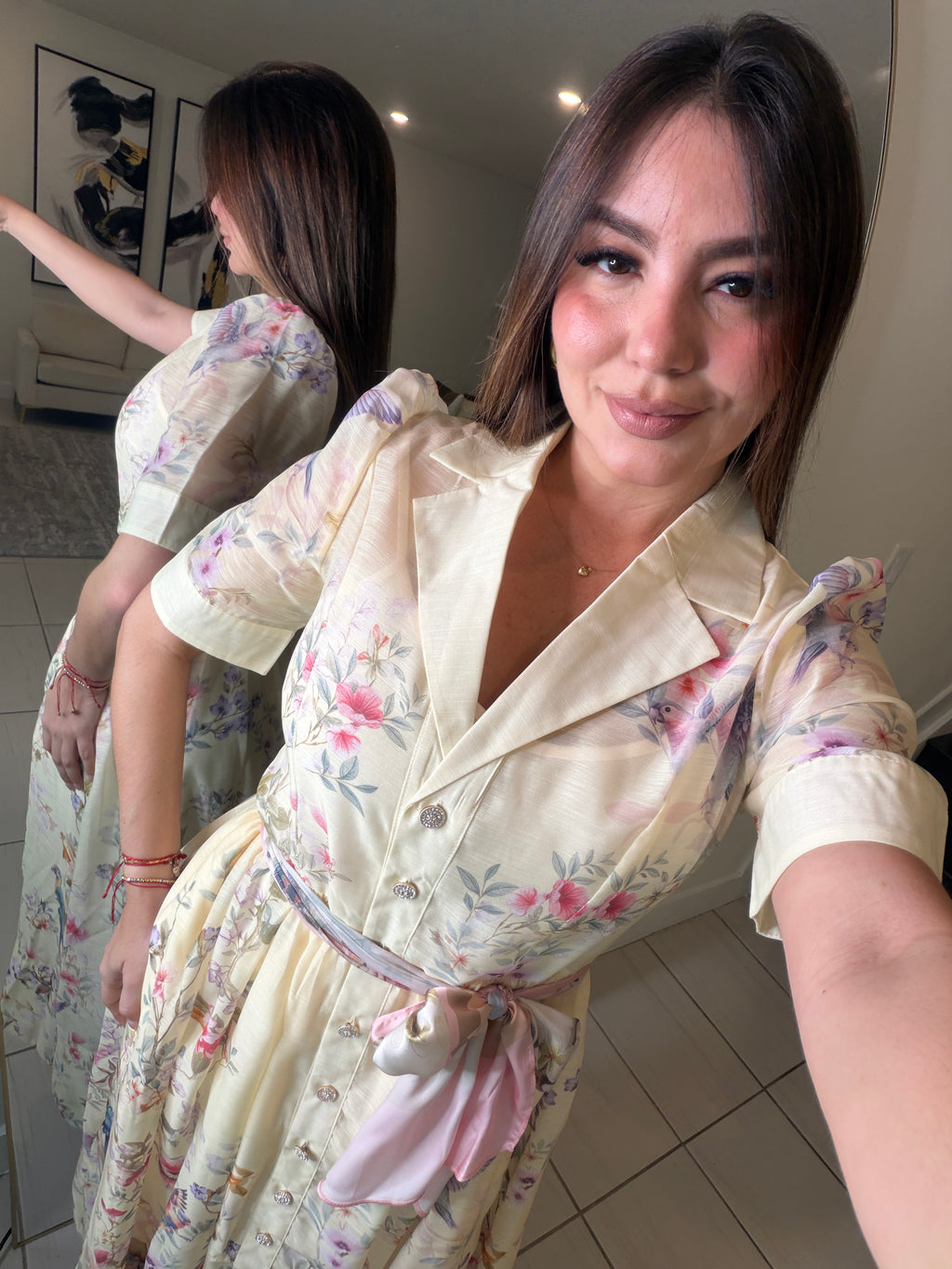 Radiant Reverie Yellow Dress