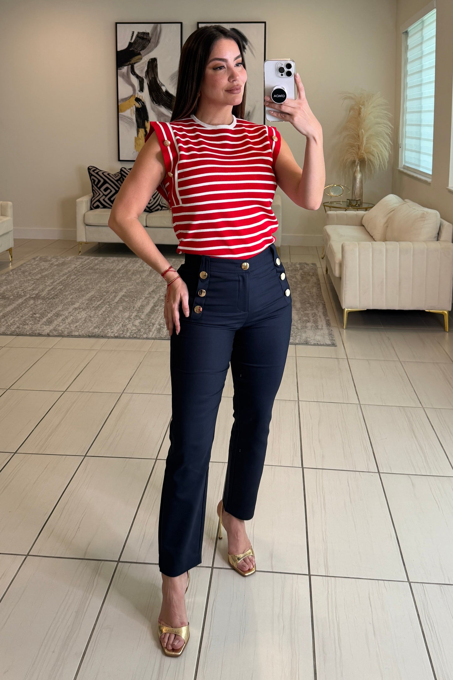 Sublime Navy Blue Pants