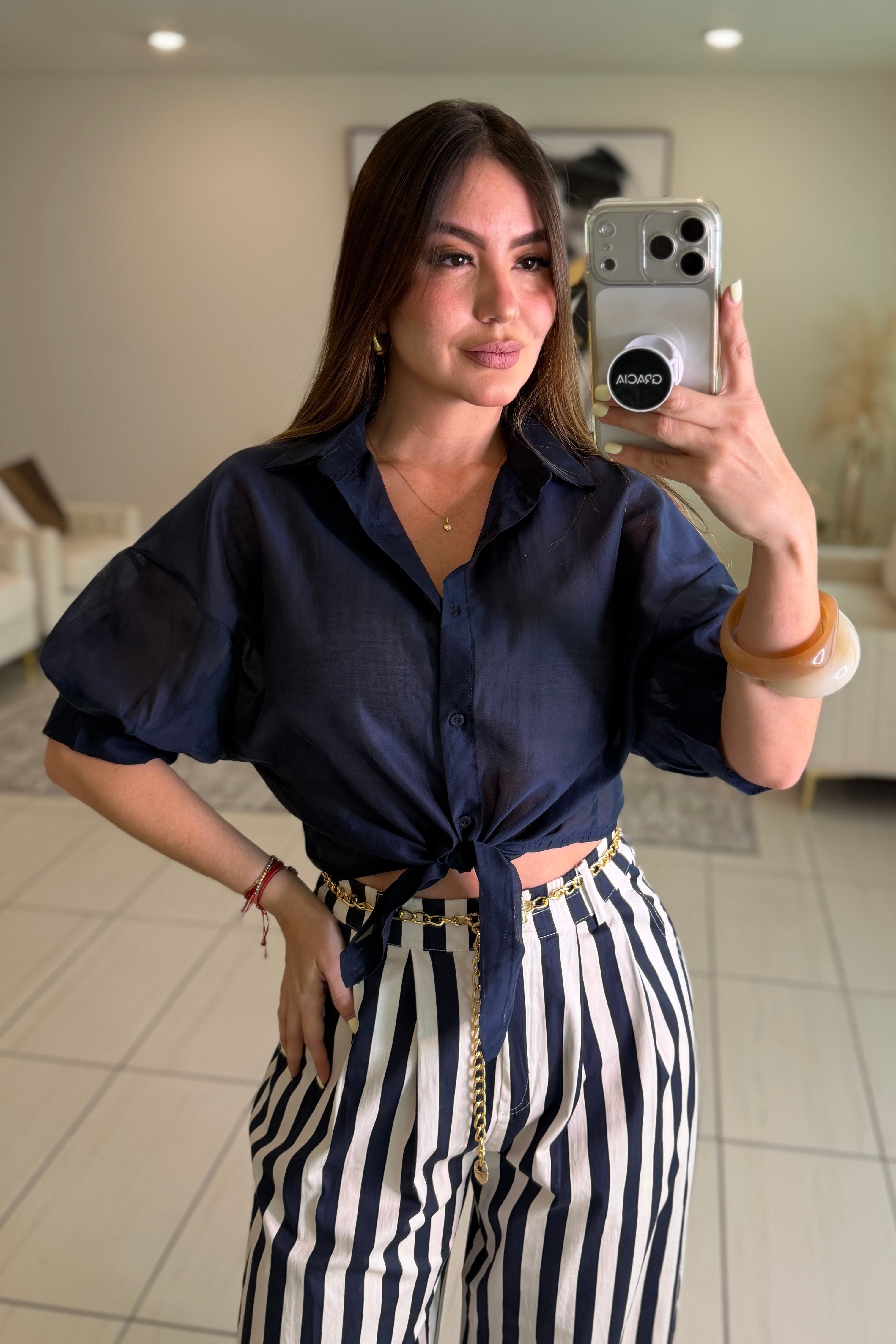 Eclipse Navy Blue Shirt