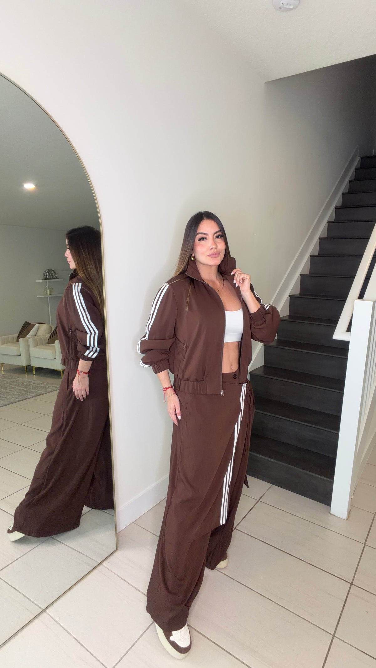 Cocoa Signature Brown Pant Set