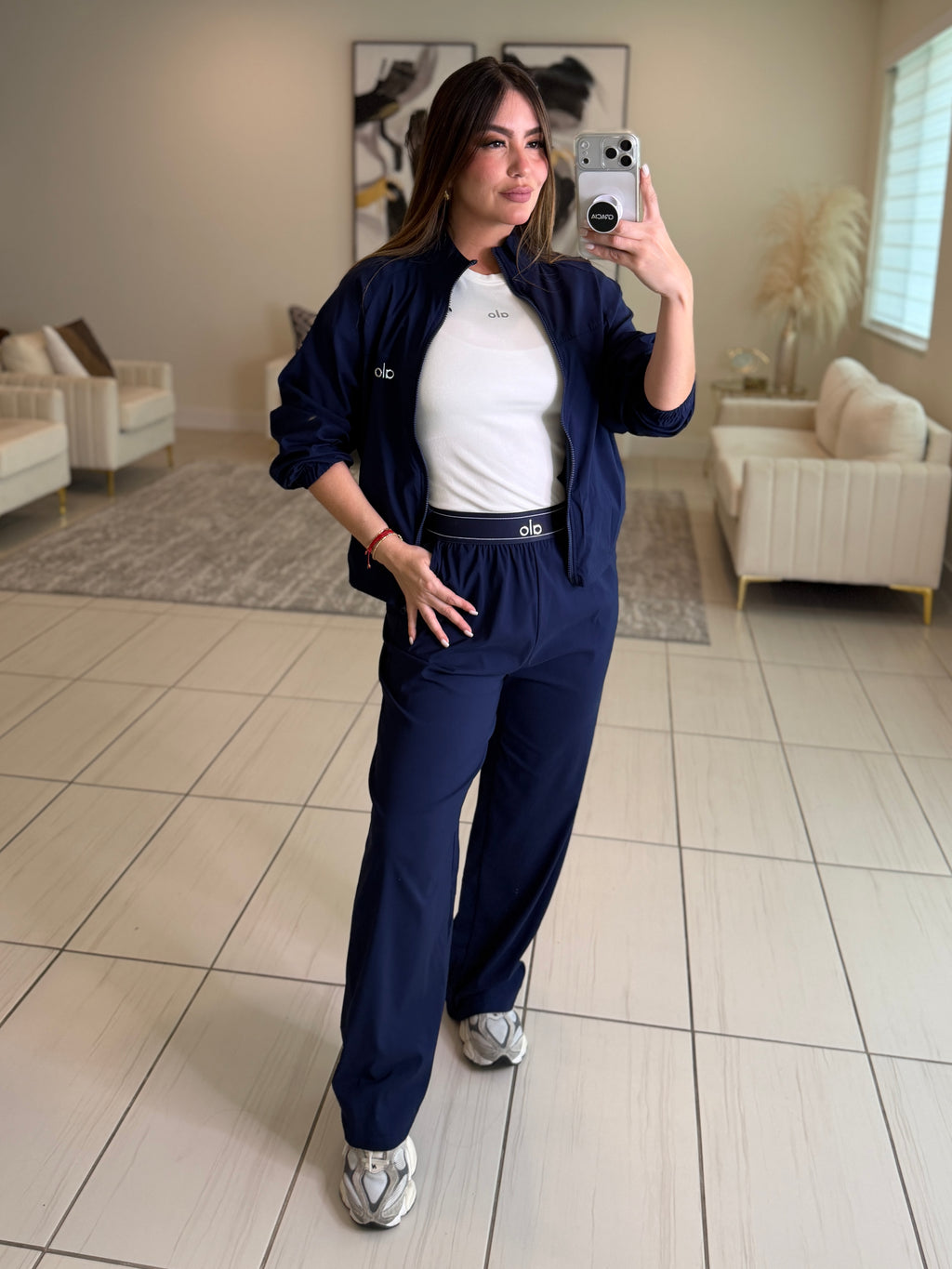 Suit Up Halo Navy Blue Set Pants
