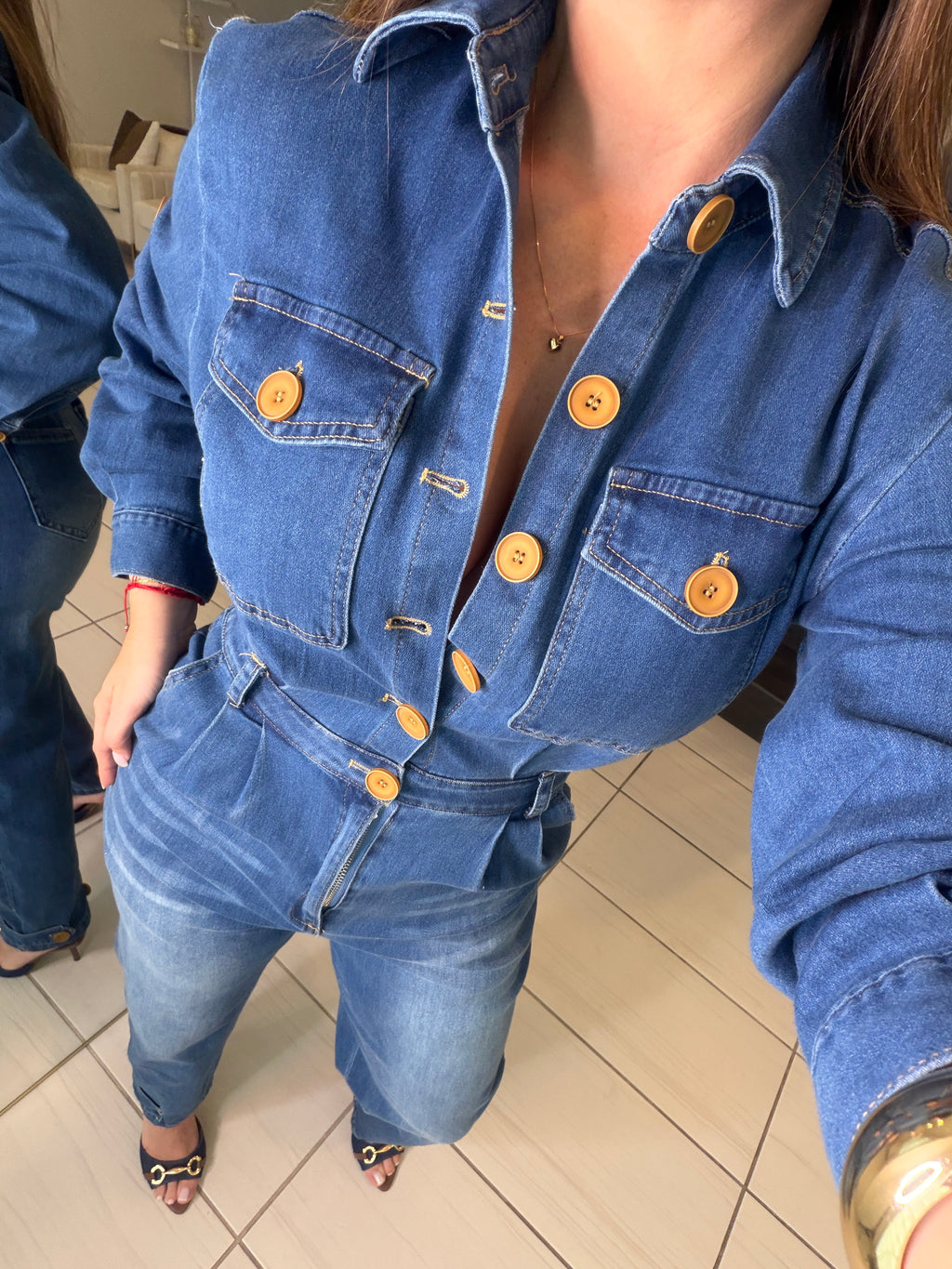 Urban Decode Denim Jumpsuit