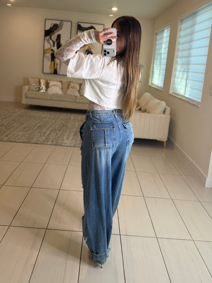 City of Dreams Denim Pants