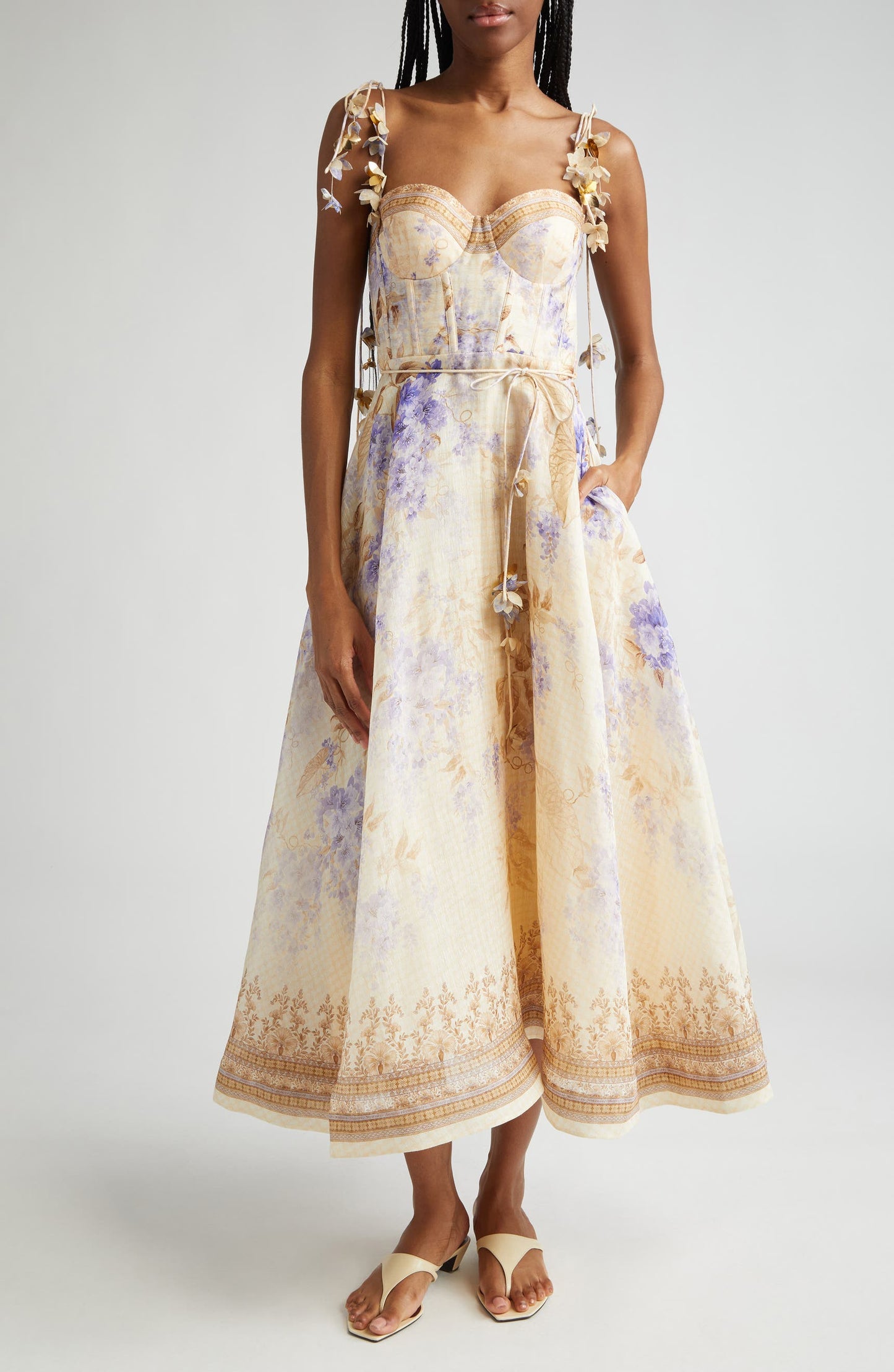 Marquise Floral Midi Dress