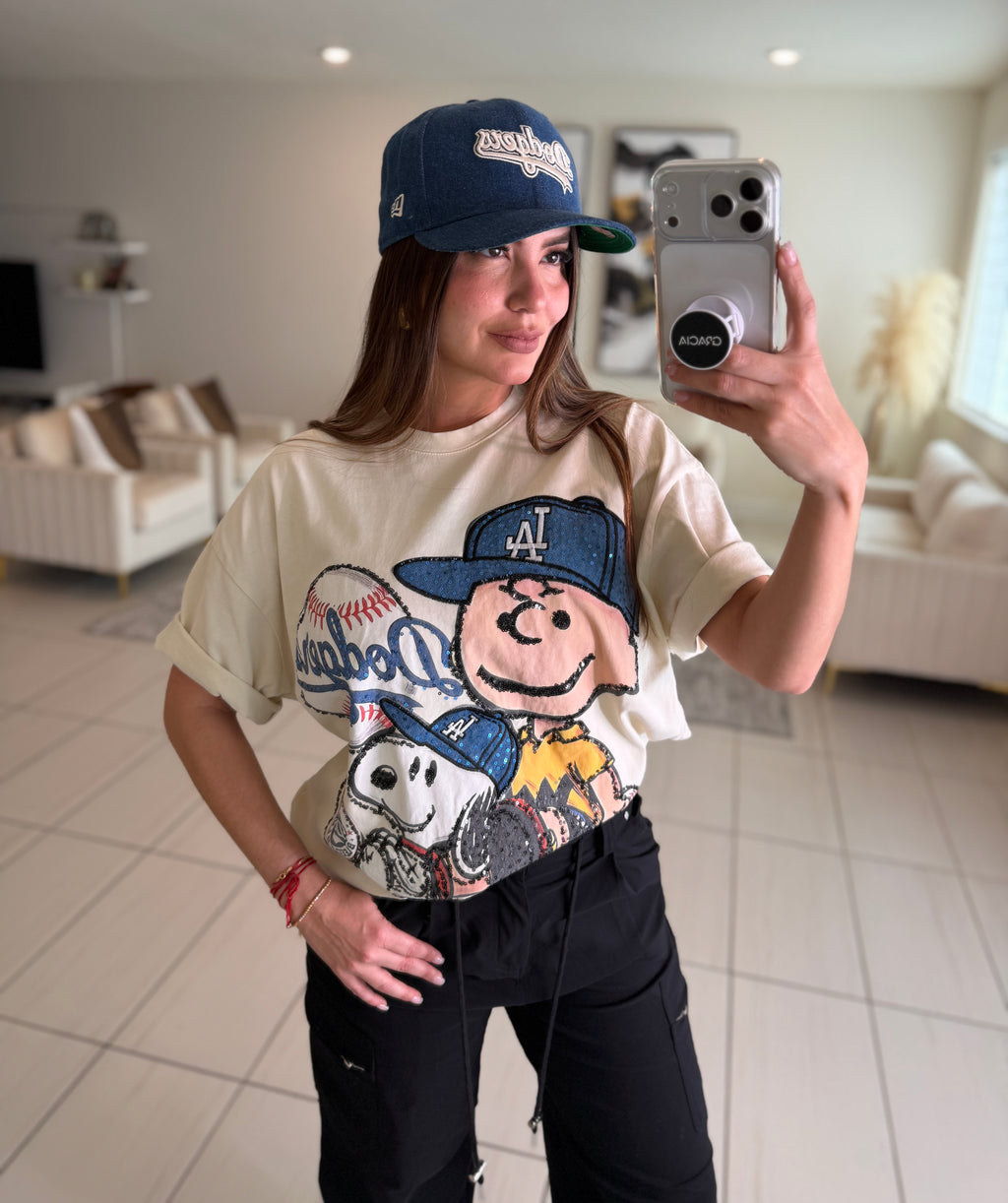 Good Fortune Beige Tshirt