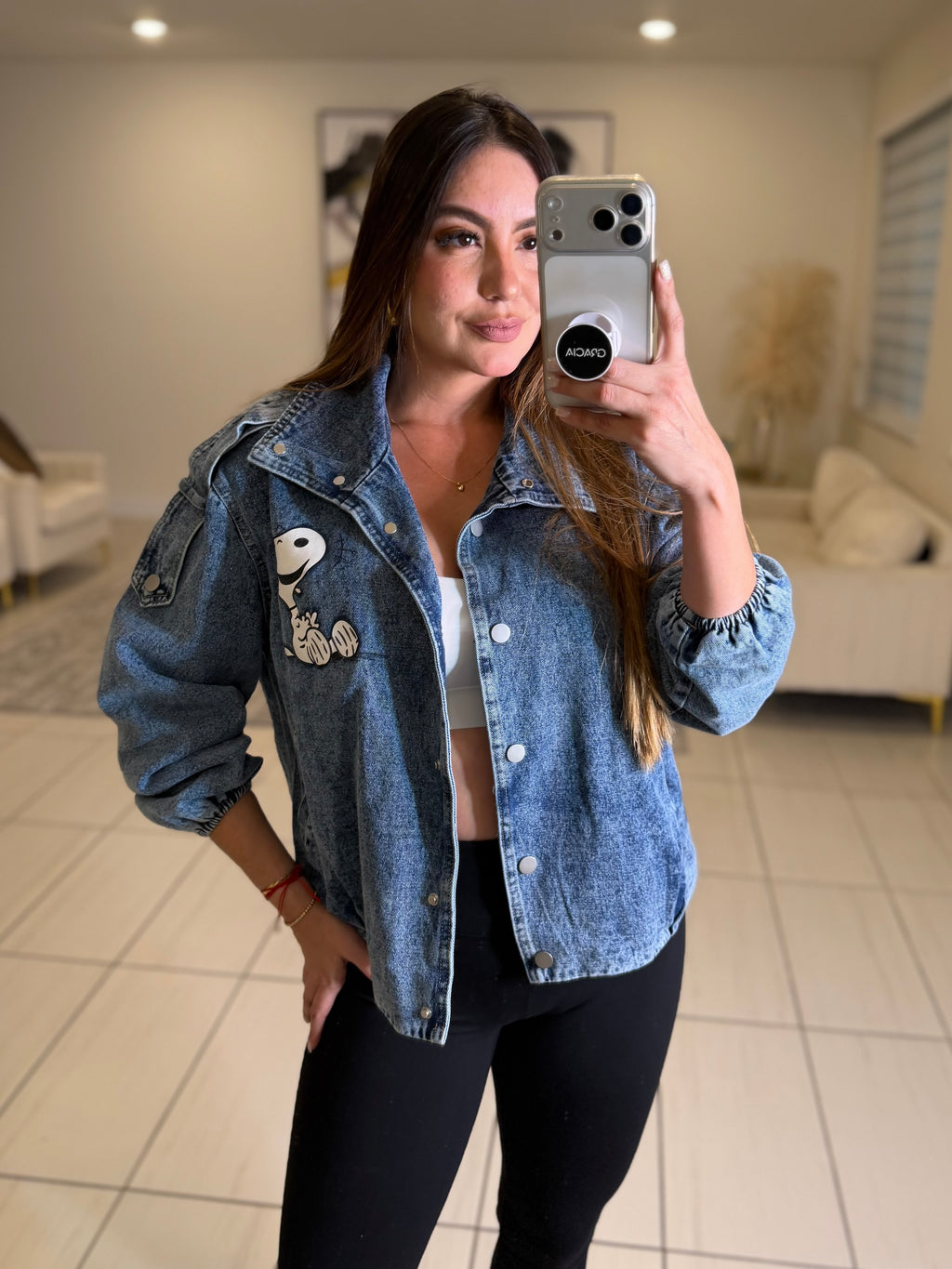 Be Happy Denim Jacket