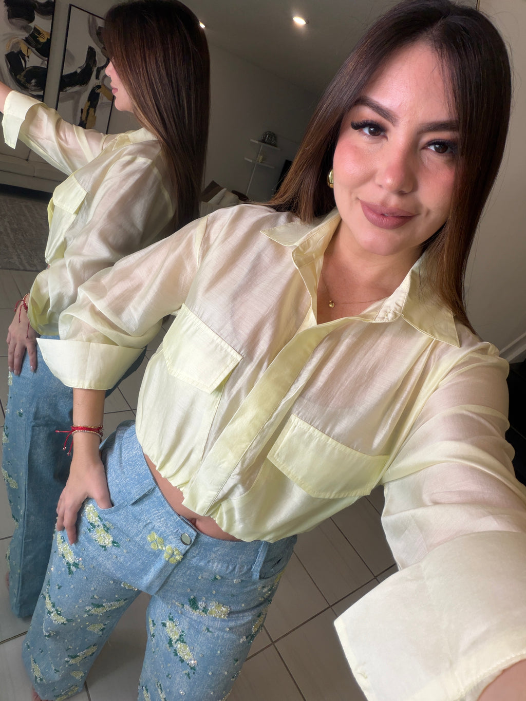 The Everyday Ease Yellow Shirt