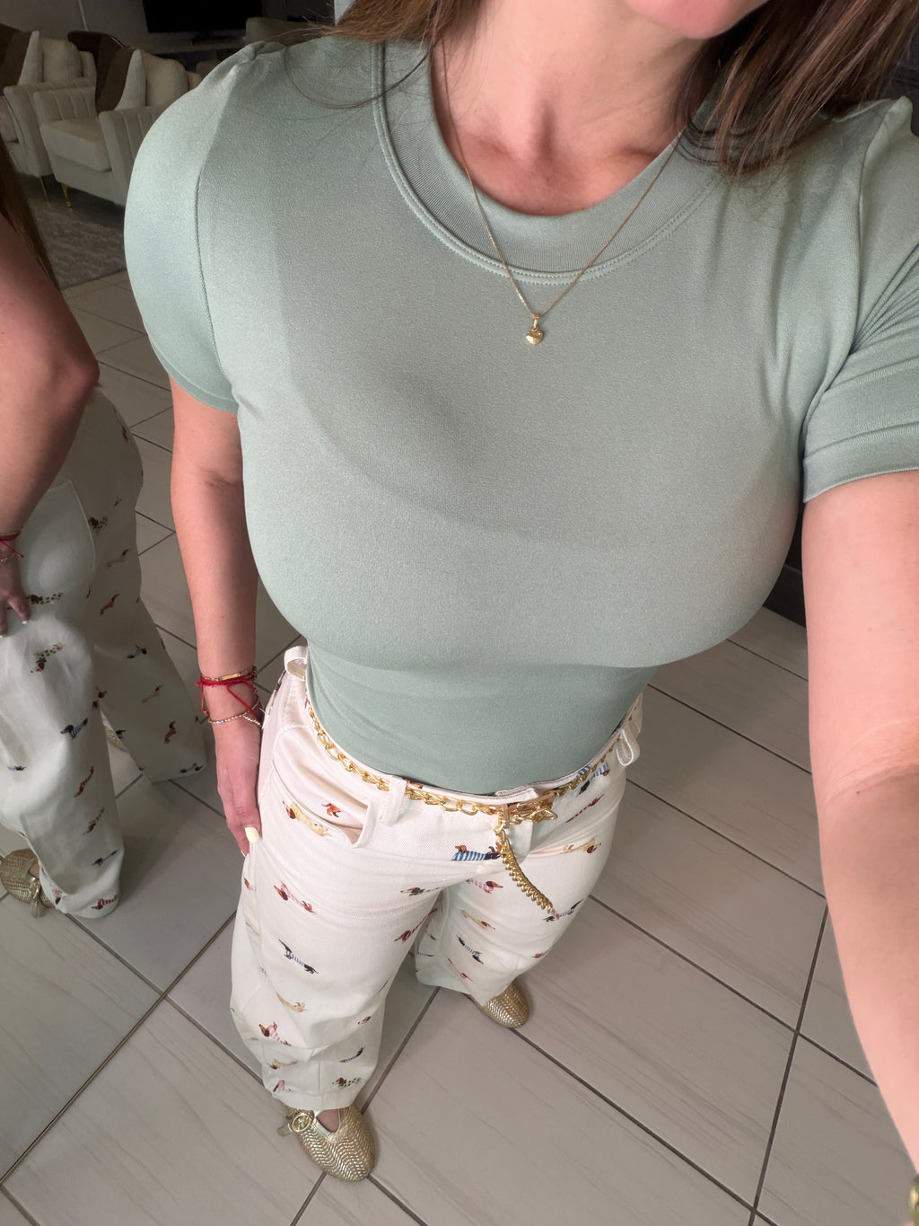 Complement Green Bodysuit