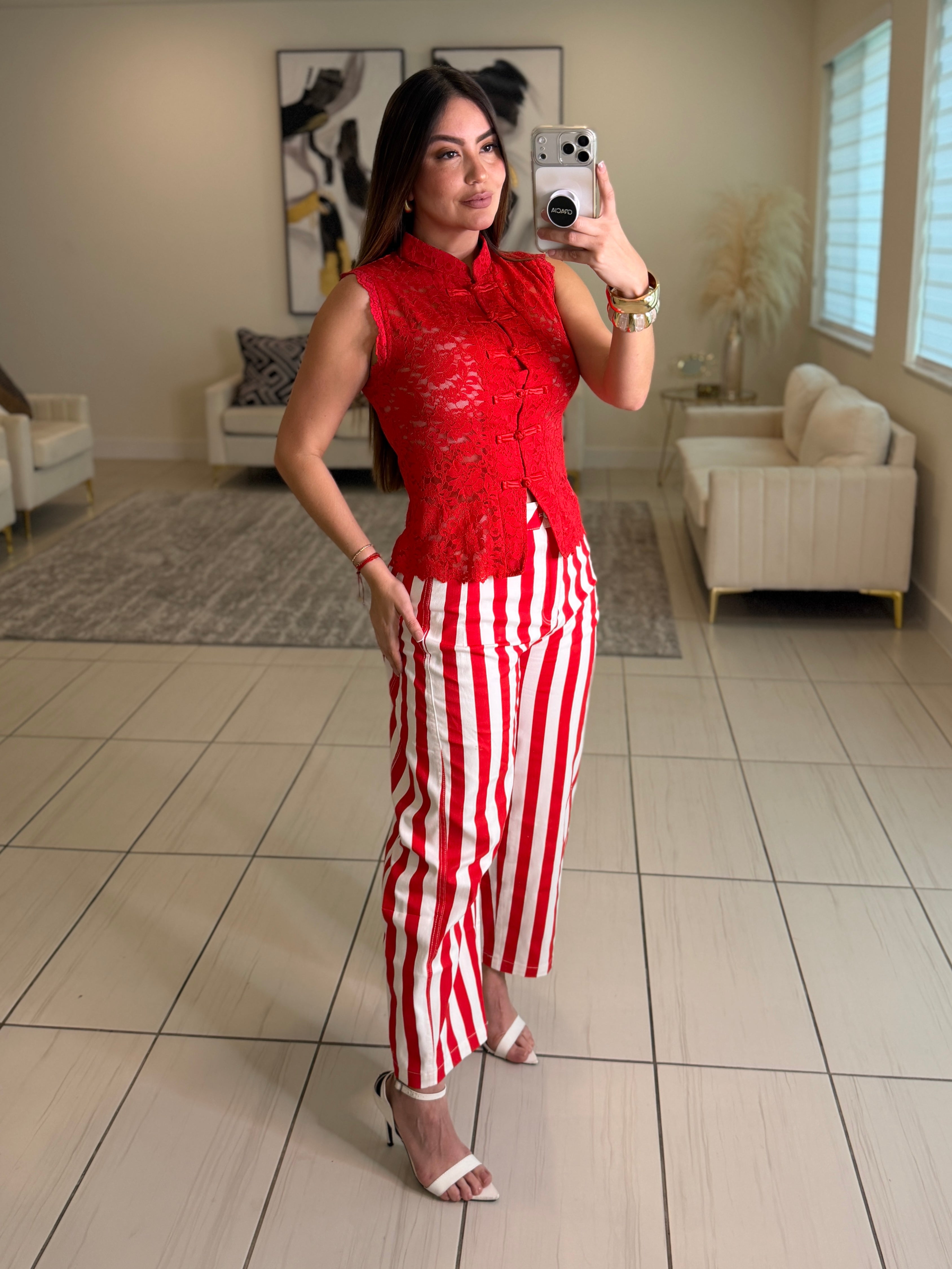 Ruby Empress Red Top