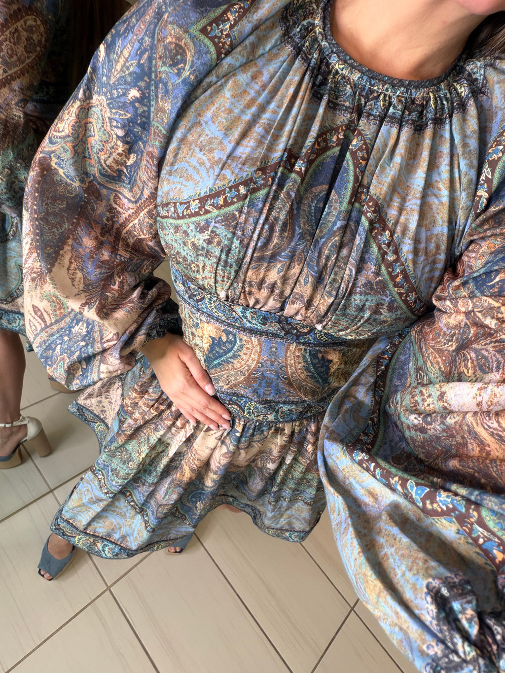 Wanderlust Blue Dress