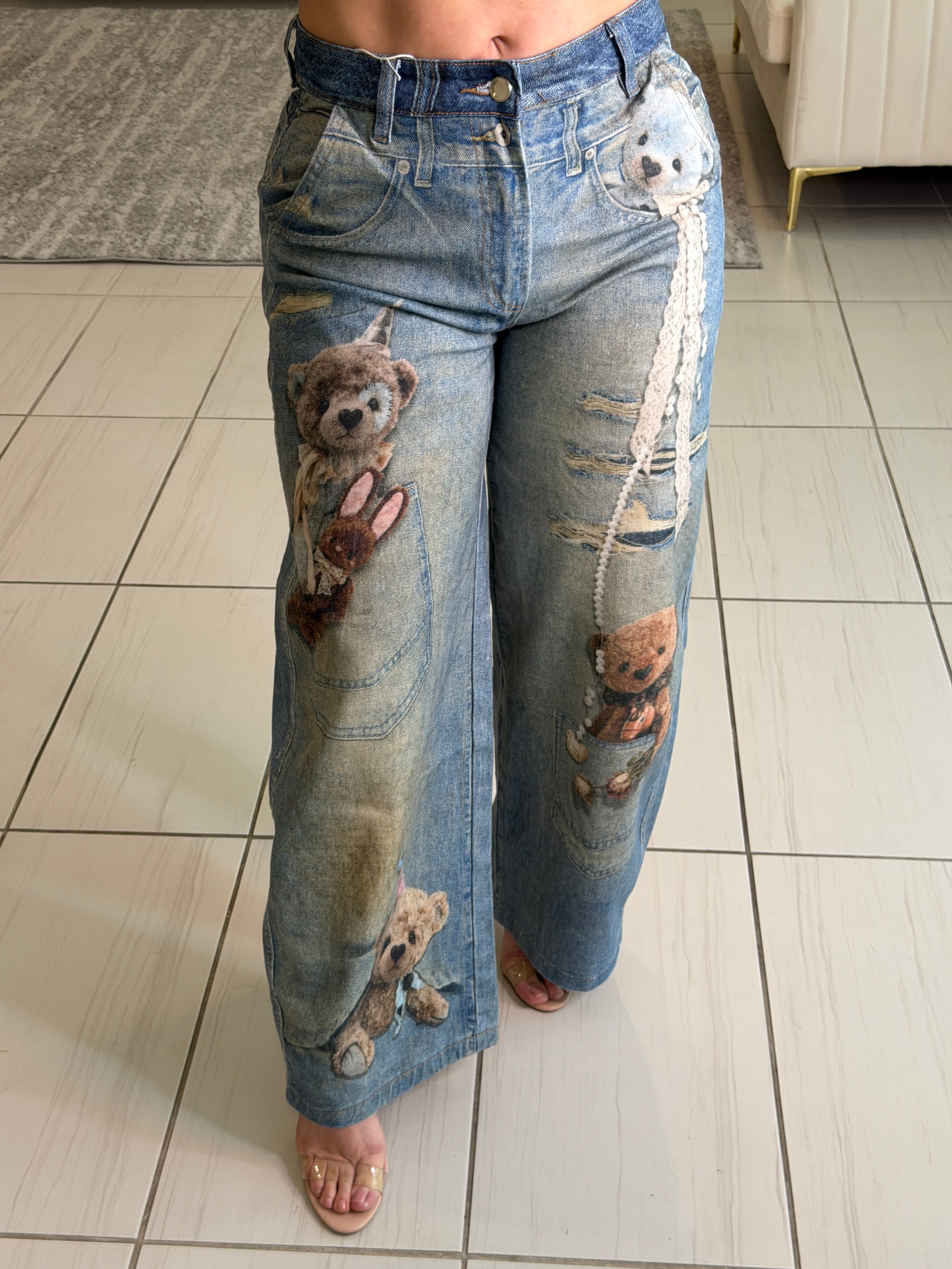 Bear Muse Barrel Pants