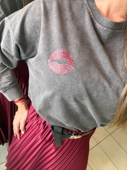 Wild Love Grey Sweater