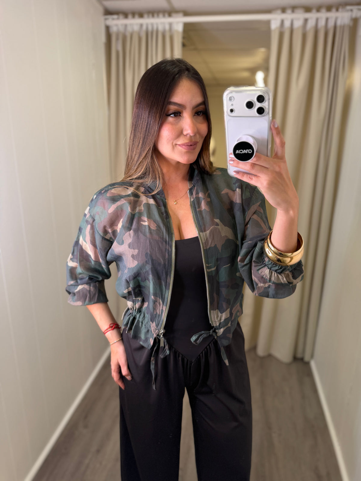 Army Chic Camo Green Jacket