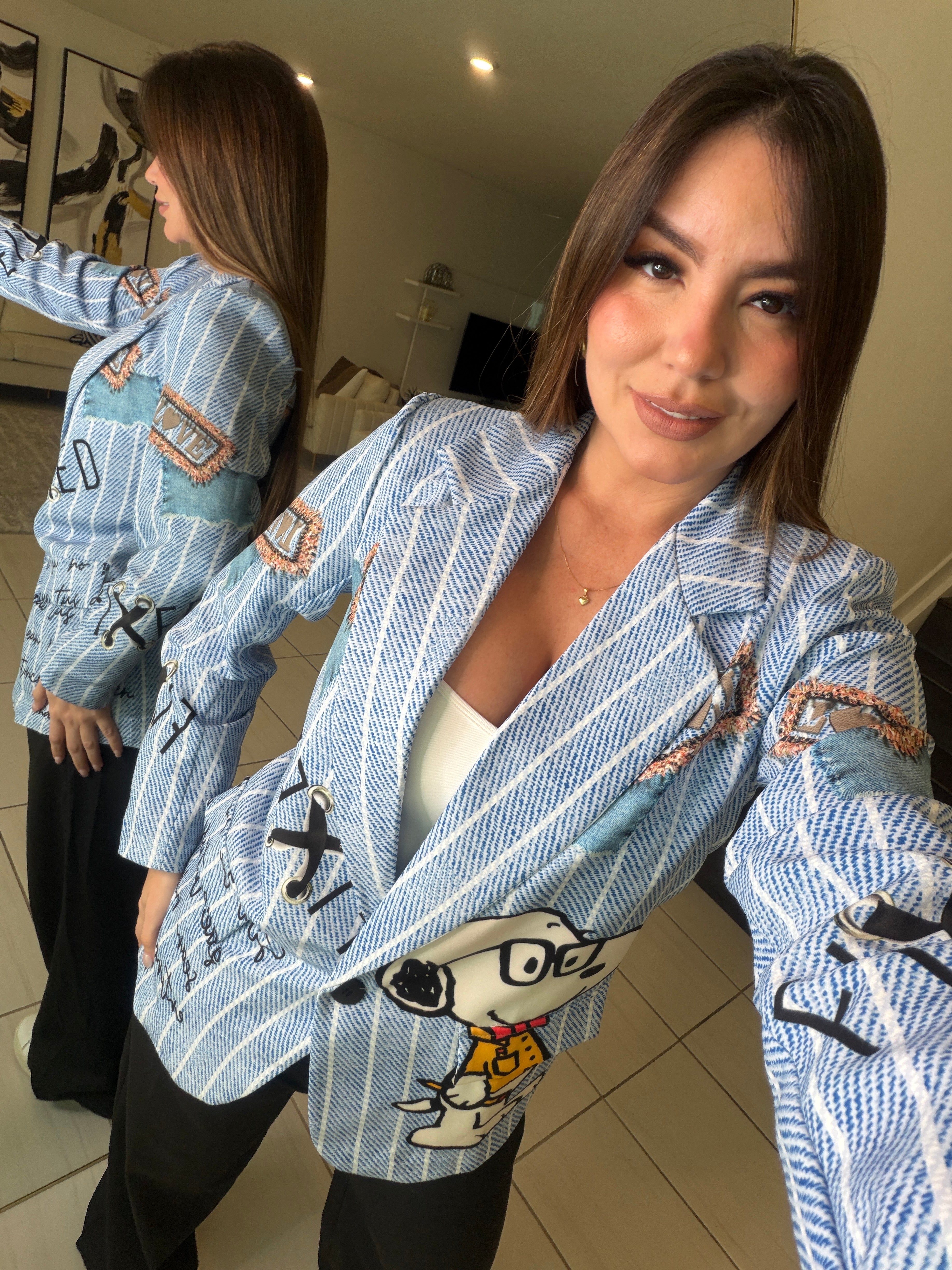 Glamorous Magic Blue Blazer