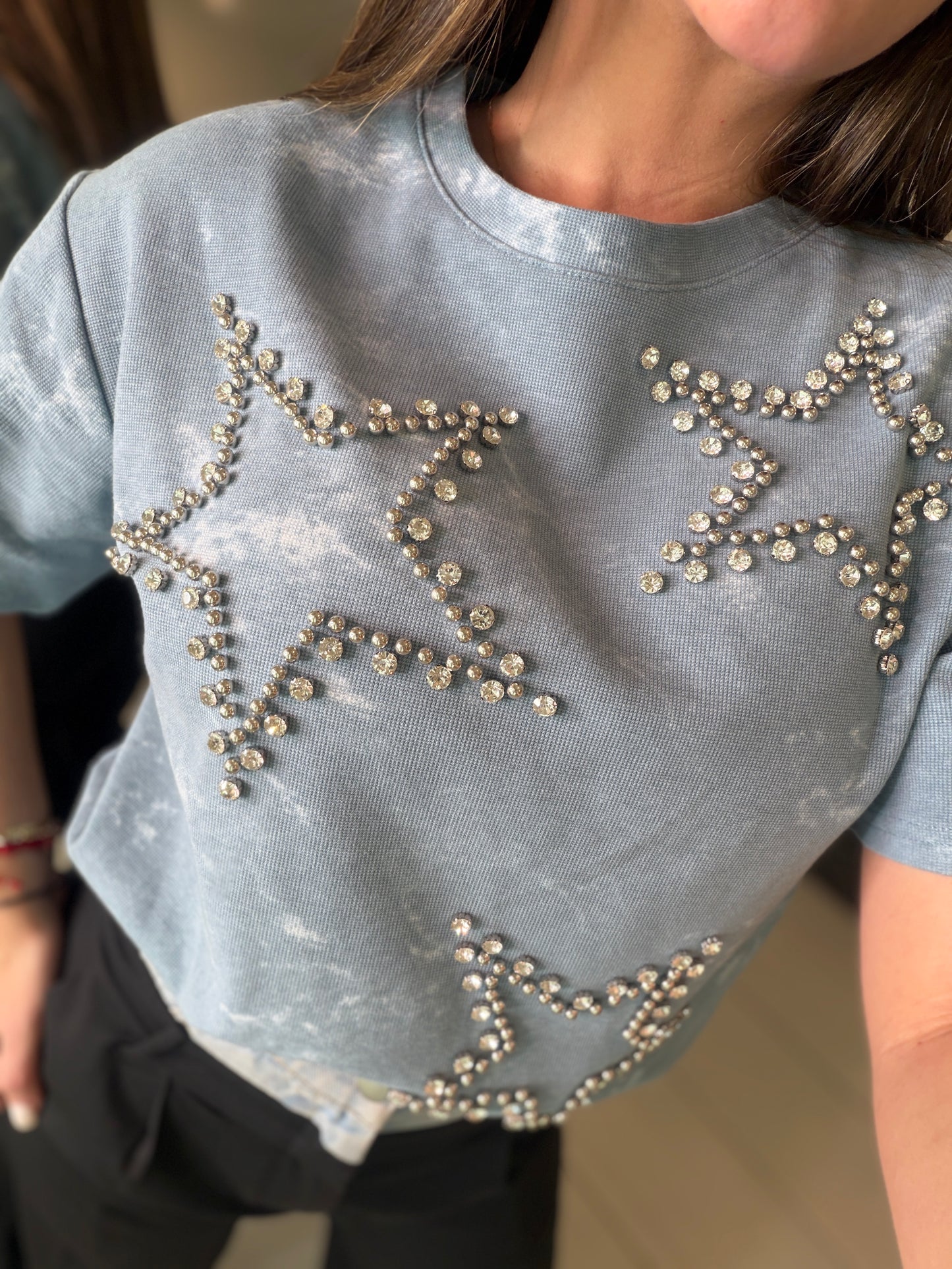 Like a Star Blue Top